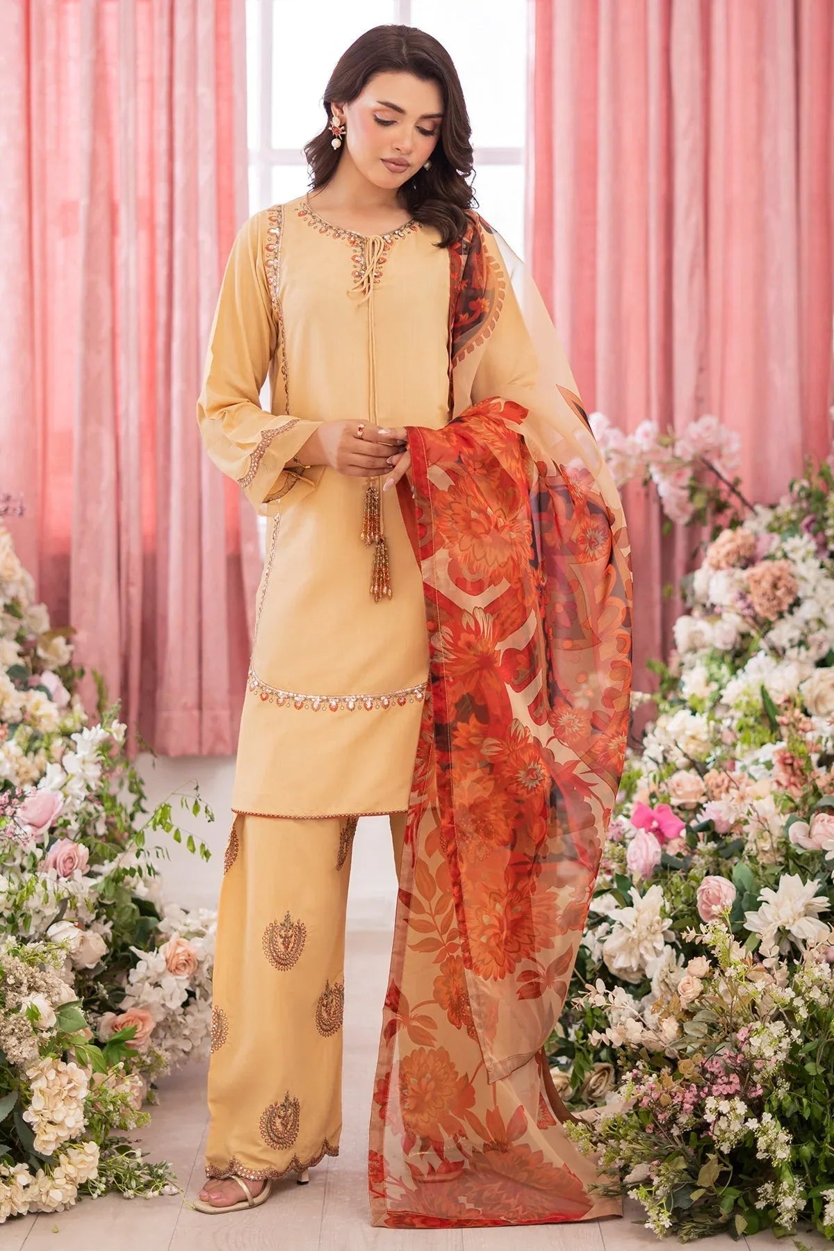 Charizma | Festive Pret | CMA-5-80 O - Aqsa Fabrics