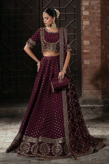 Mina Kashif | Virsa Wedding Formals | Mah Gul - Aqsa Fabrics