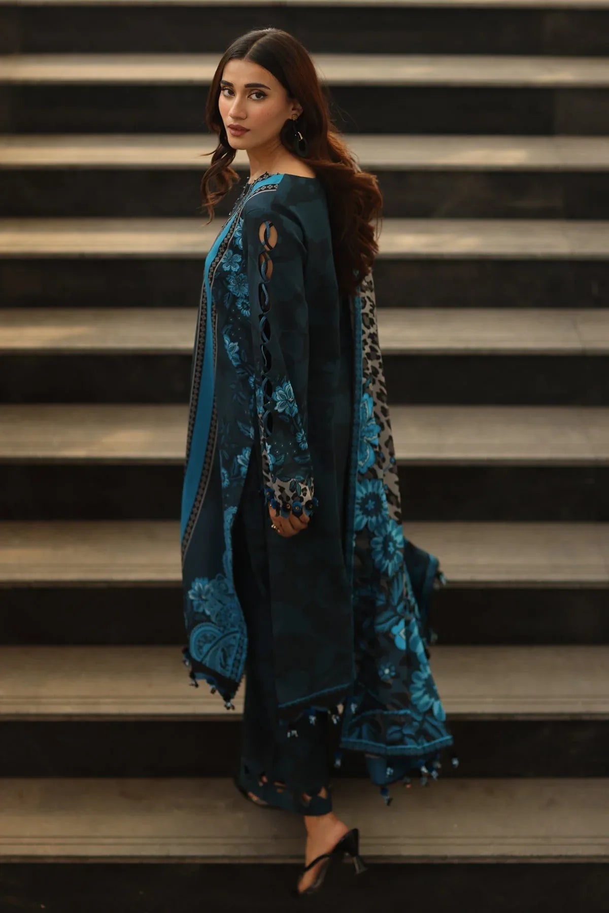 Charizma | C Prints Winter 25 | CPW5-18 - Aqsa Fabrics