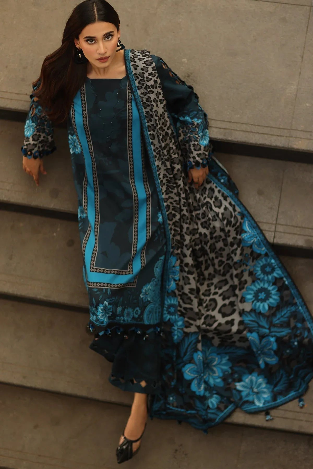Charizma | C Prints Winter 25 | CPW5-18 - Aqsa Fabrics