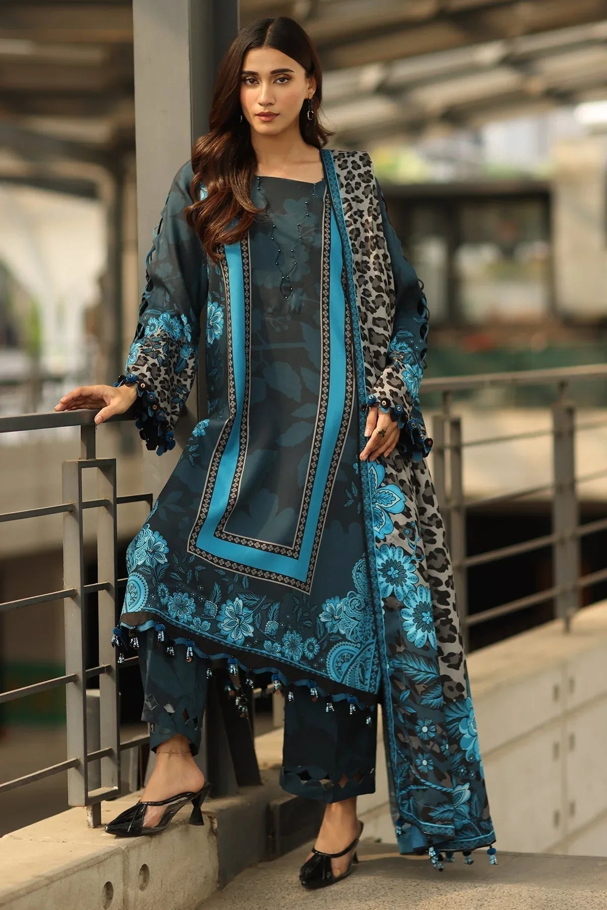 Charizma | C Prints Winter 25 | CPW5-18 - Aqsa Fabrics