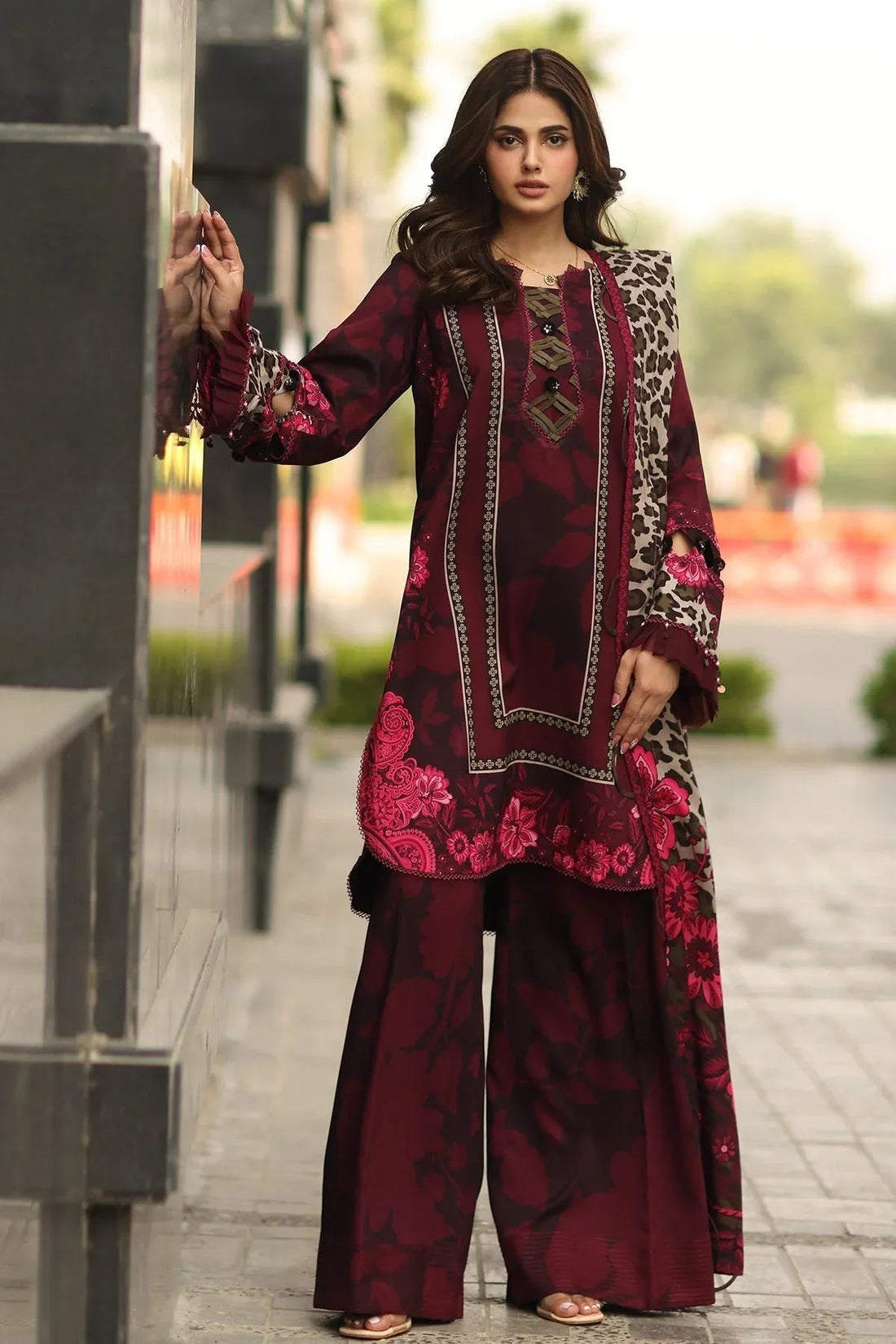 Charizma | C Prints Winter 25 | CPW5-16 - Aqsa Fabrics
