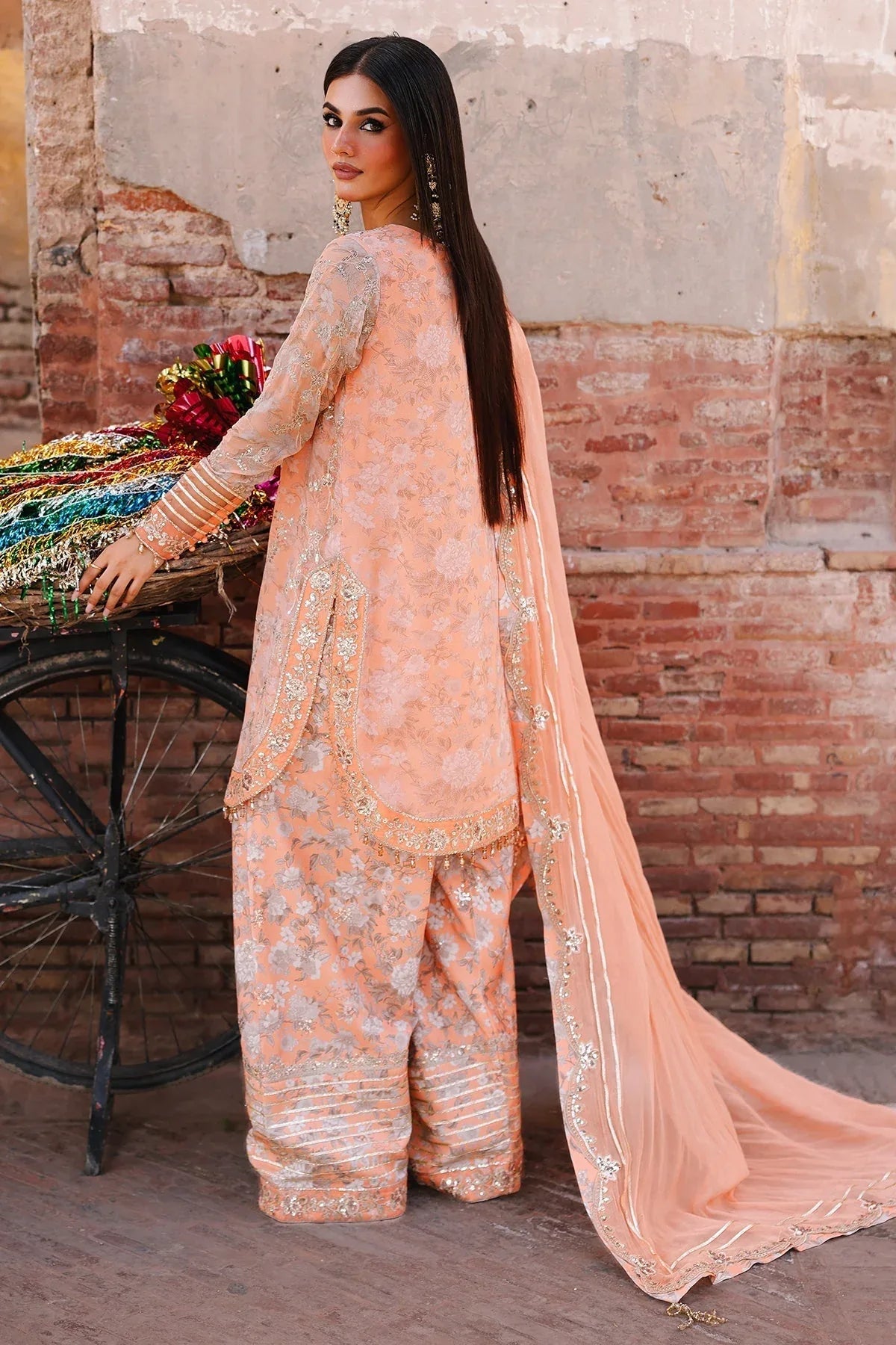 Charizma | Vasal Chiffon | VSL25-19 - Aqsa Fabrics