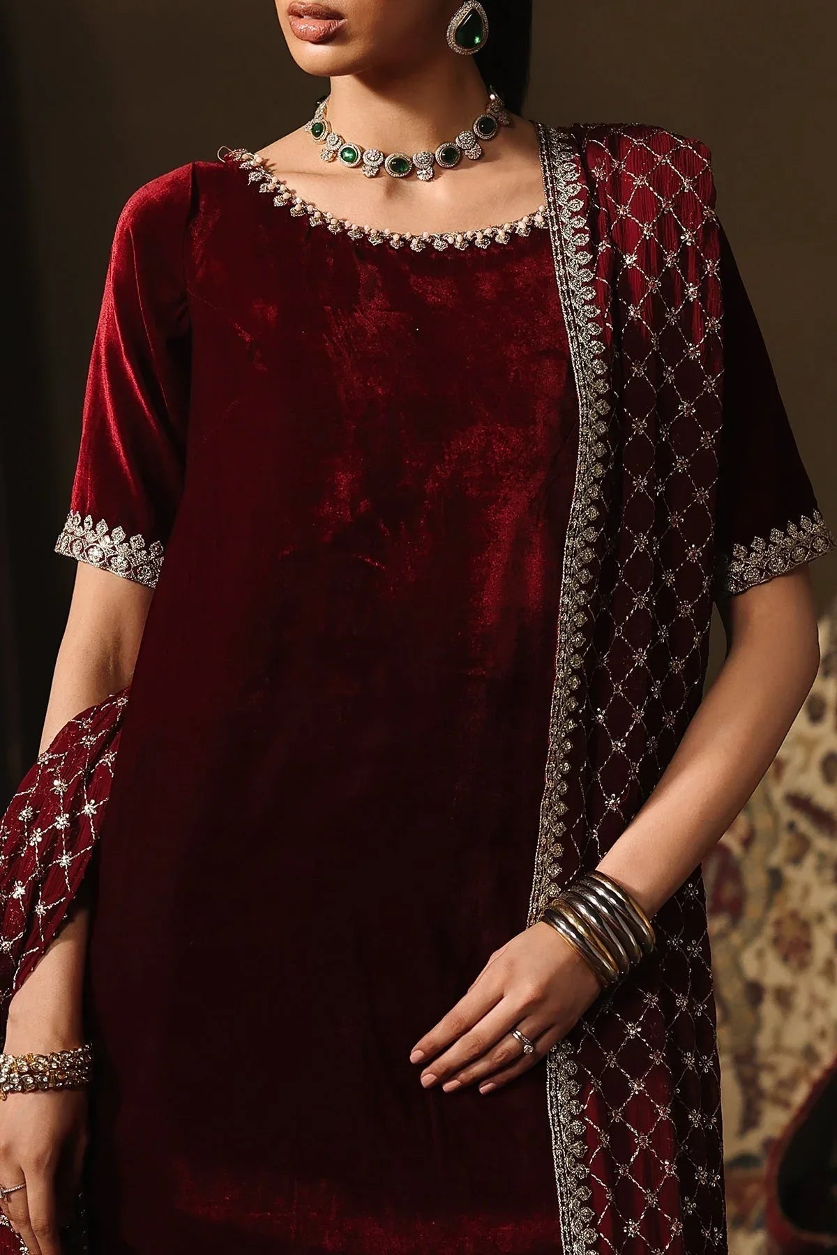 Charizma | Zeel Velvet 25 |  VVT-5-02 - Aqsa Fabrics