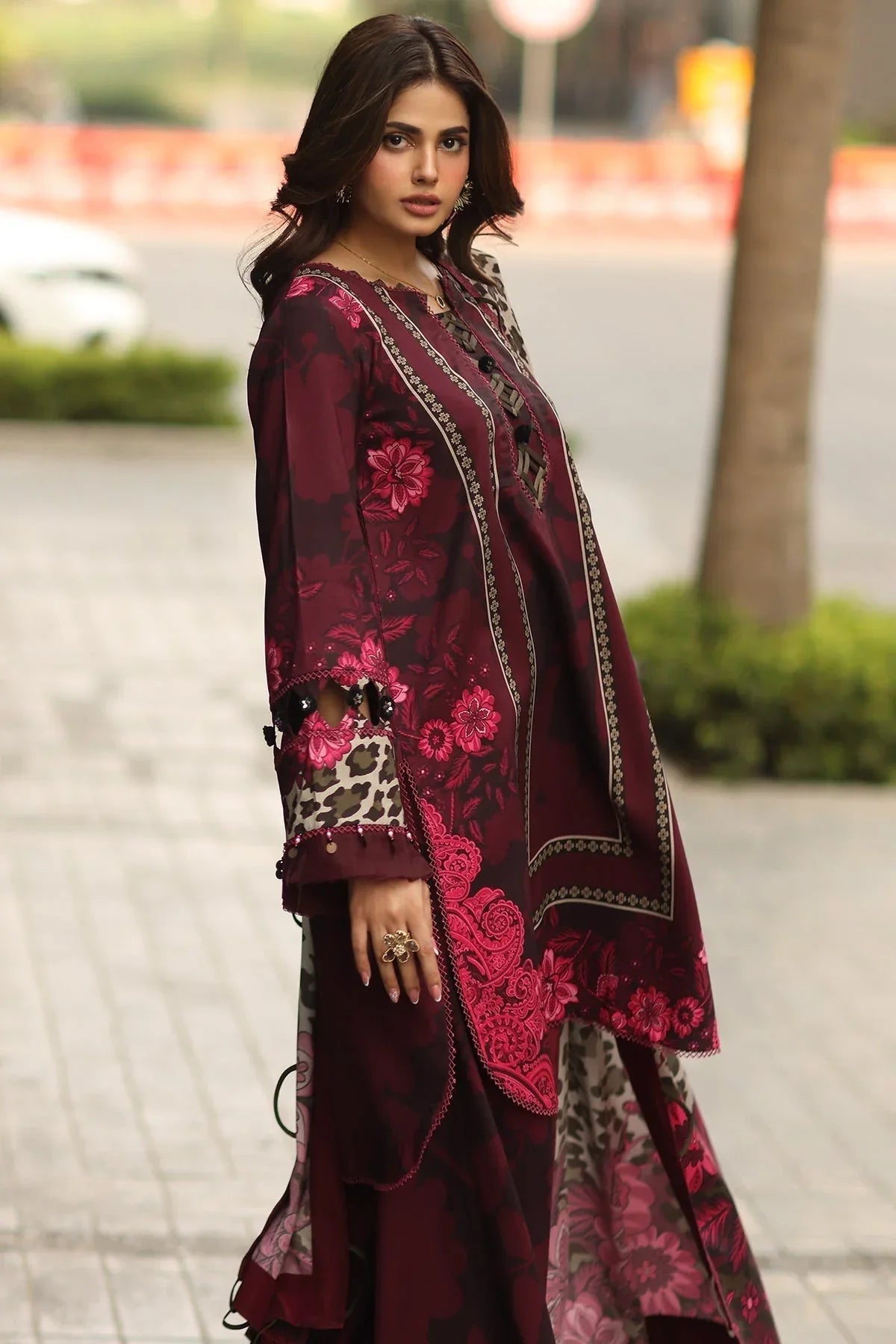 Charizma | C Prints Winter 25 | CPW5-16 - Aqsa Fabrics