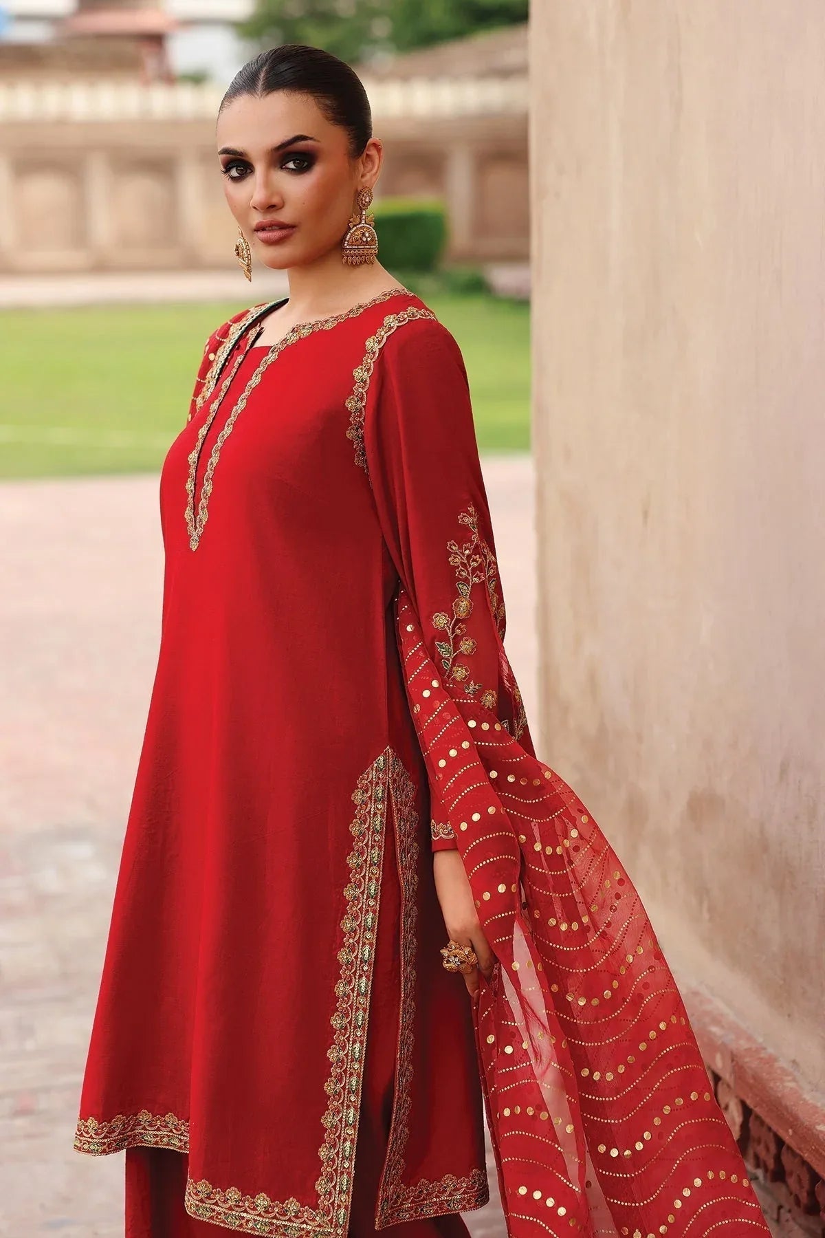 Charizma | Festive Pret | CMA-5-107 O - Aqsa Fabrics