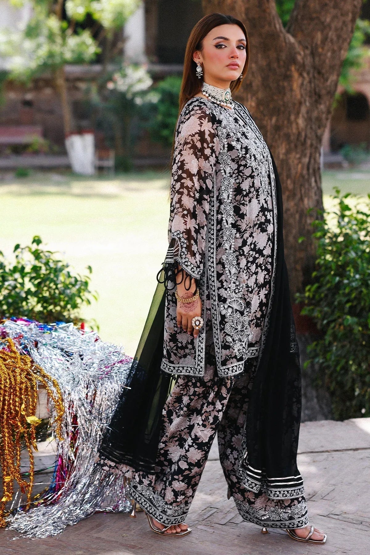 Charizma | Vasal Chiffon | VSL25-15 - Aqsa Fabrics