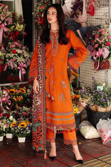 Charizma | Poshima Winters 25 | 3-pc Unstitched Wool Shawl Collection PSW5-03 - Aqsa Fabrics