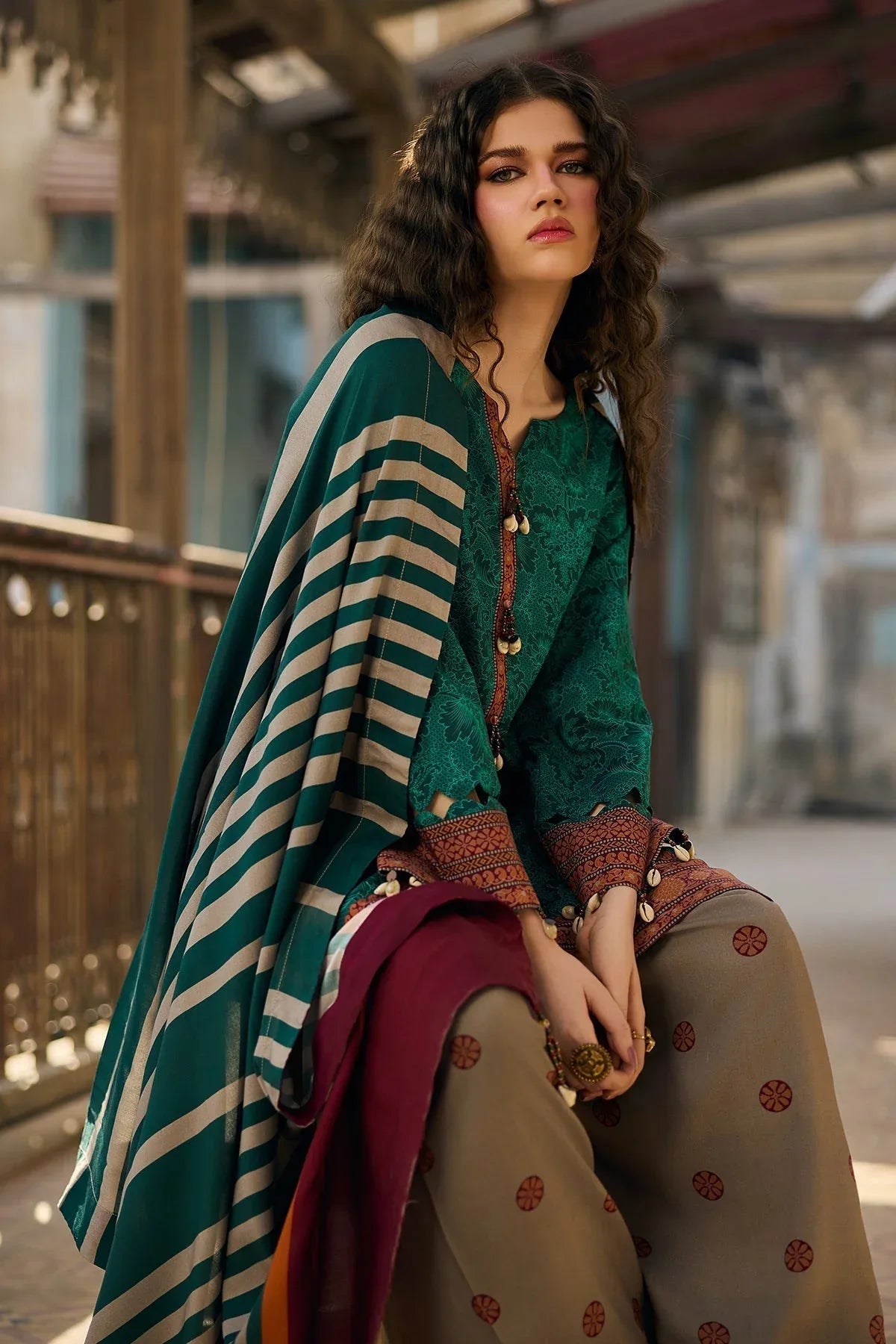 Charizma | C Prints Winter 25 | CPW5-20 - Aqsa Fabrics