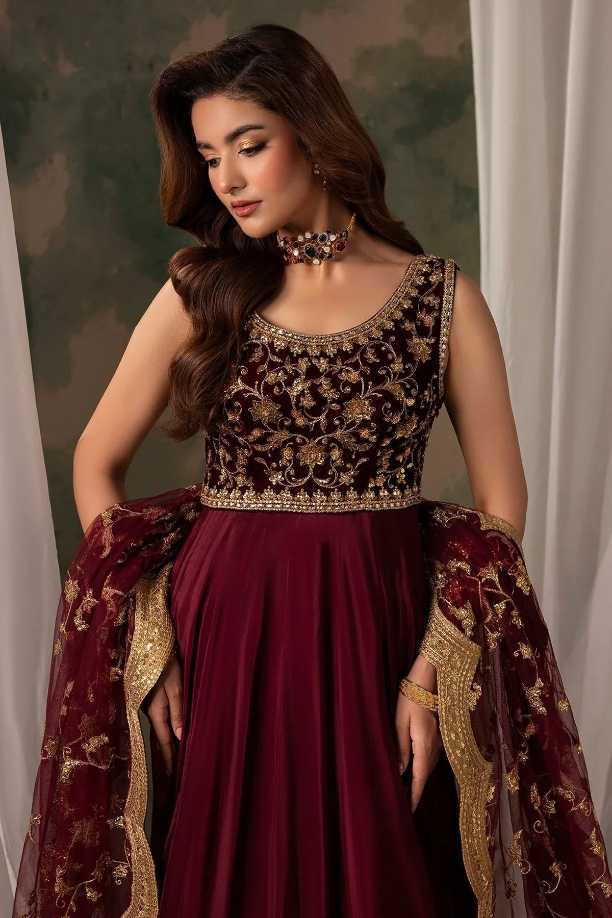 Mina Kashif | Noor Jahan Wedding Formals | Faroush - Aqsa Fabrics