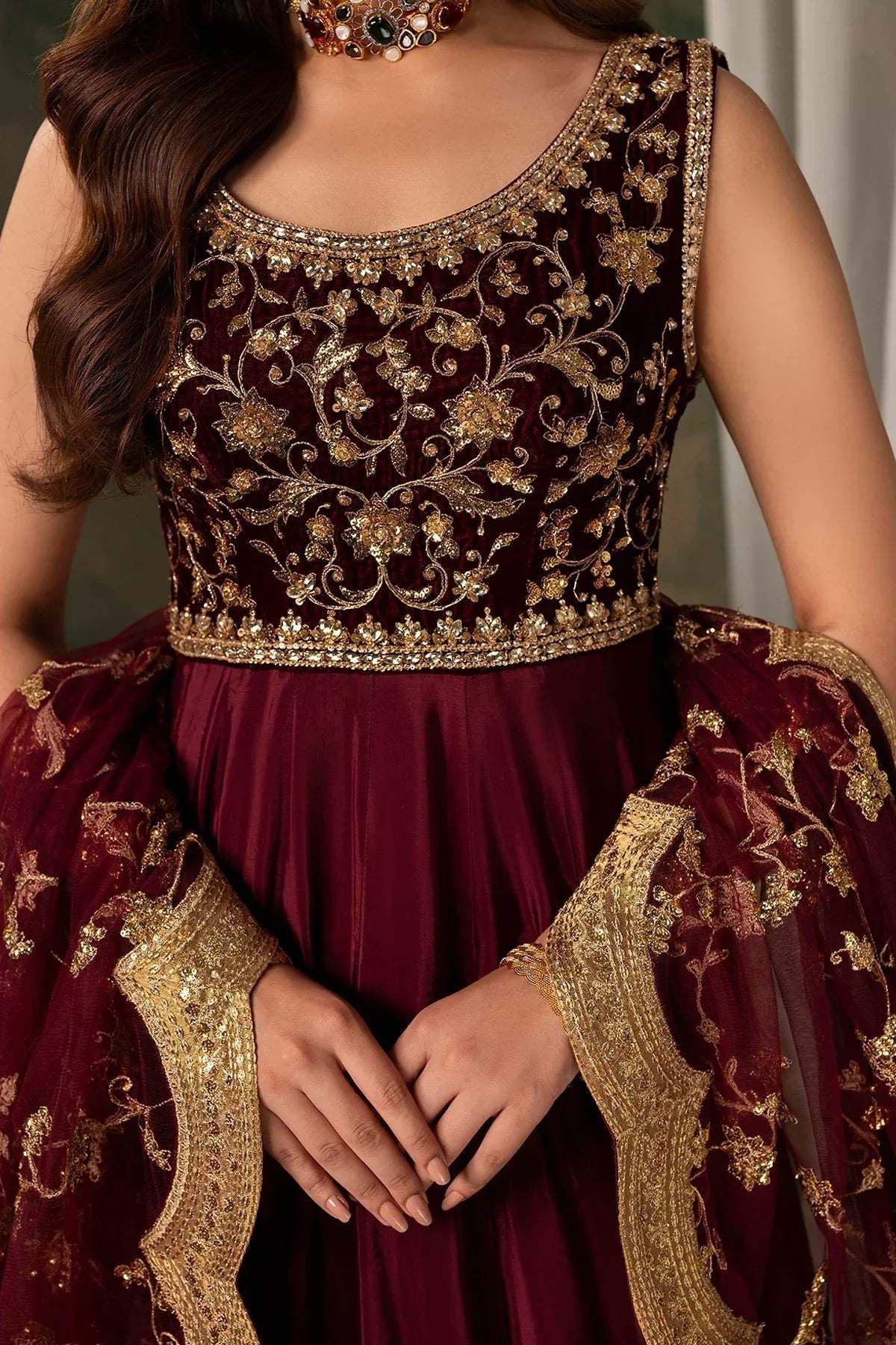 Mina Kashif | Noor Jahan Wedding Formals | Faroush - Aqsa Fabrics