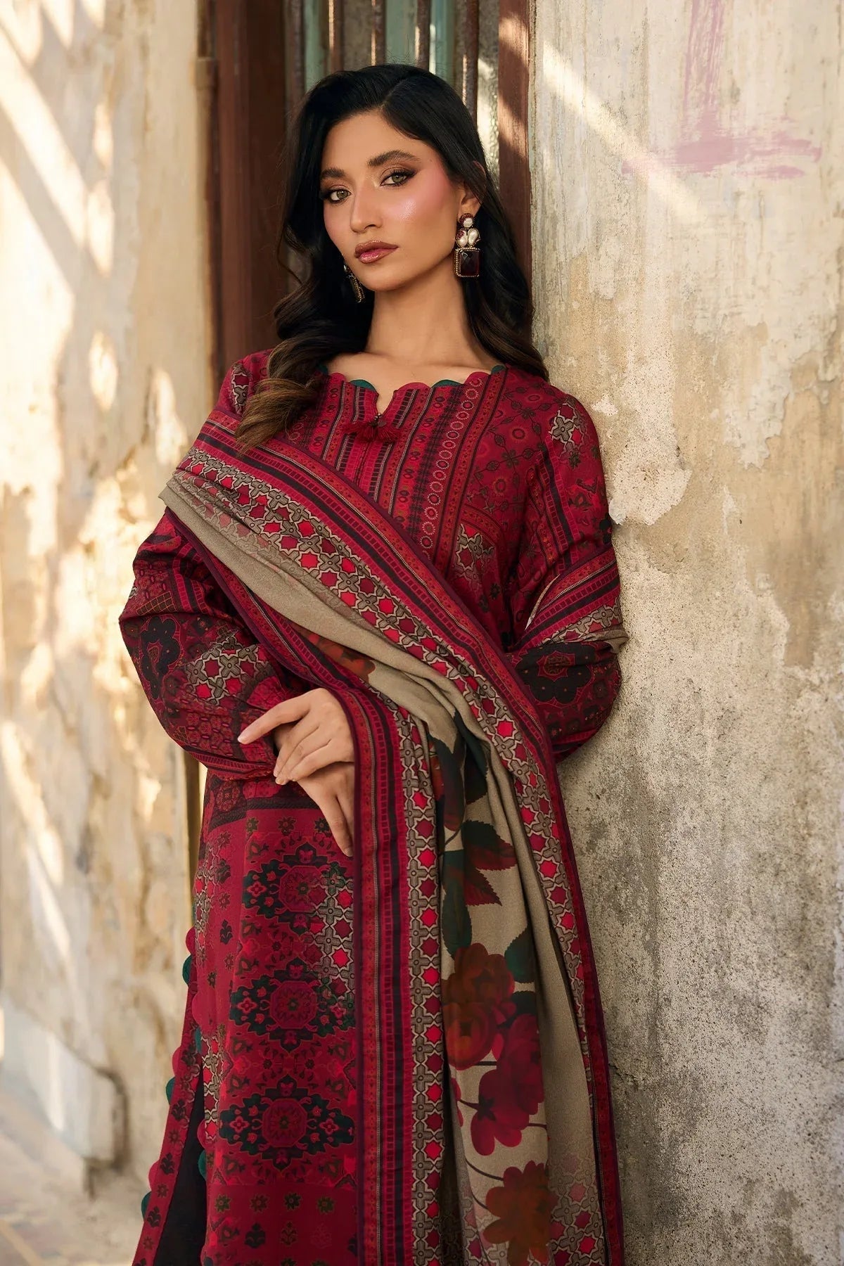 Charizma | C Prints Winter 25 | CPW5-23 - Aqsa Fabrics