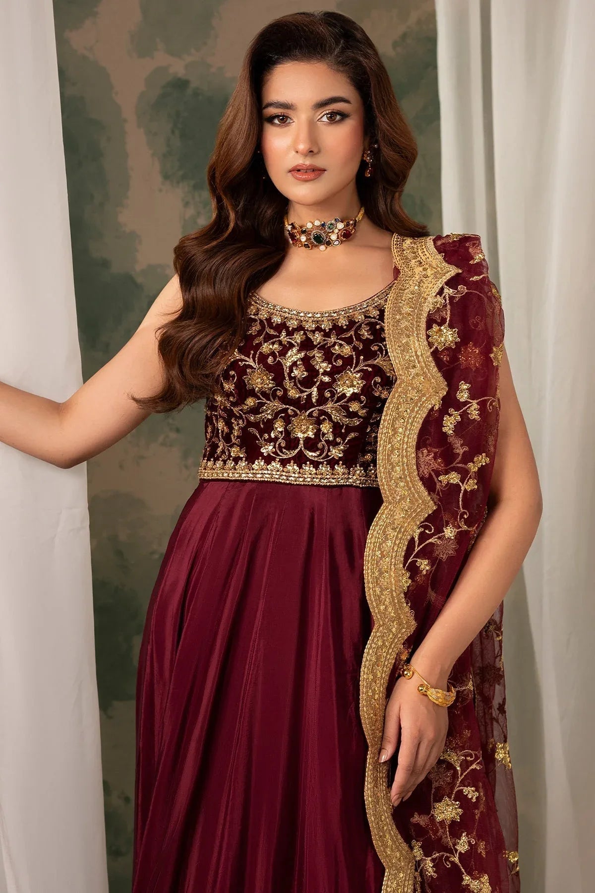 Mina Kashif | Noor Jahan Wedding Formals | Faroush - Aqsa Fabrics