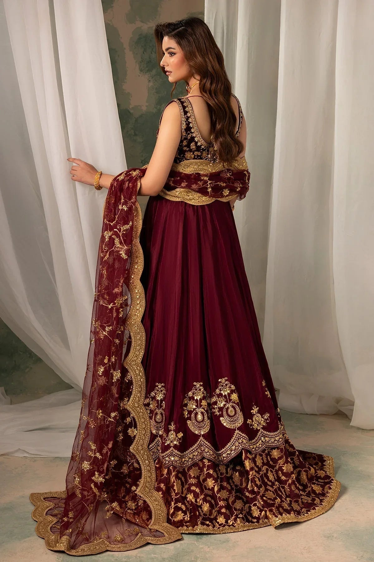 Mina Kashif | Noor Jahan Wedding Formals | Faroush - Aqsa Fabrics