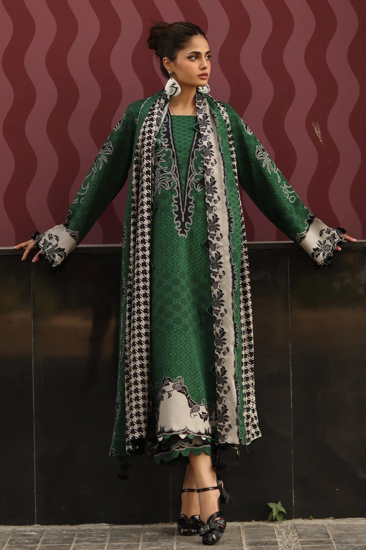 Charizma | C Prints Winter 25 | CPW5-14 - Aqsa Fabrics