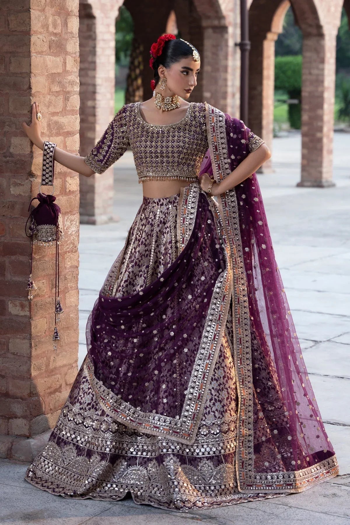 Mina Kashif | Virsa Wedding Formals | Meeram - Aqsa Fabrics