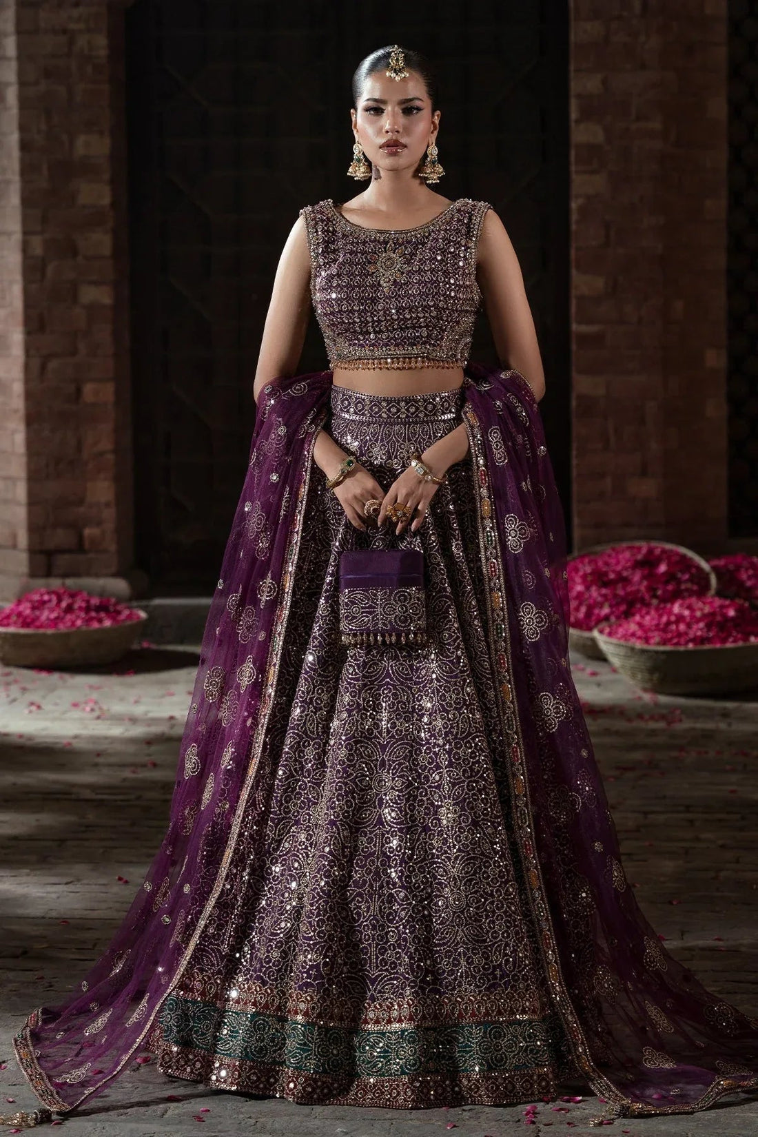 Mina Kashif | Virsa Wedding Formals | Zaree - Aqsa Fabrics