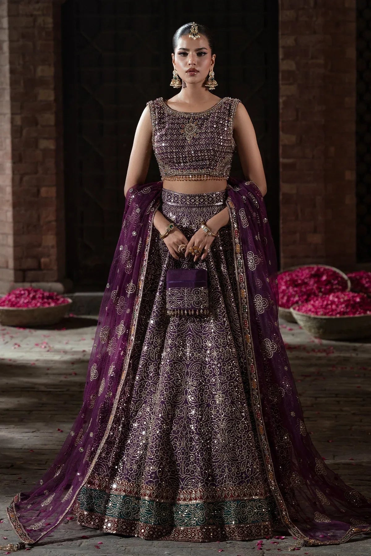 Mina Kashif | Virsa Wedding Formals | Zaree - Aqsa Fabrics