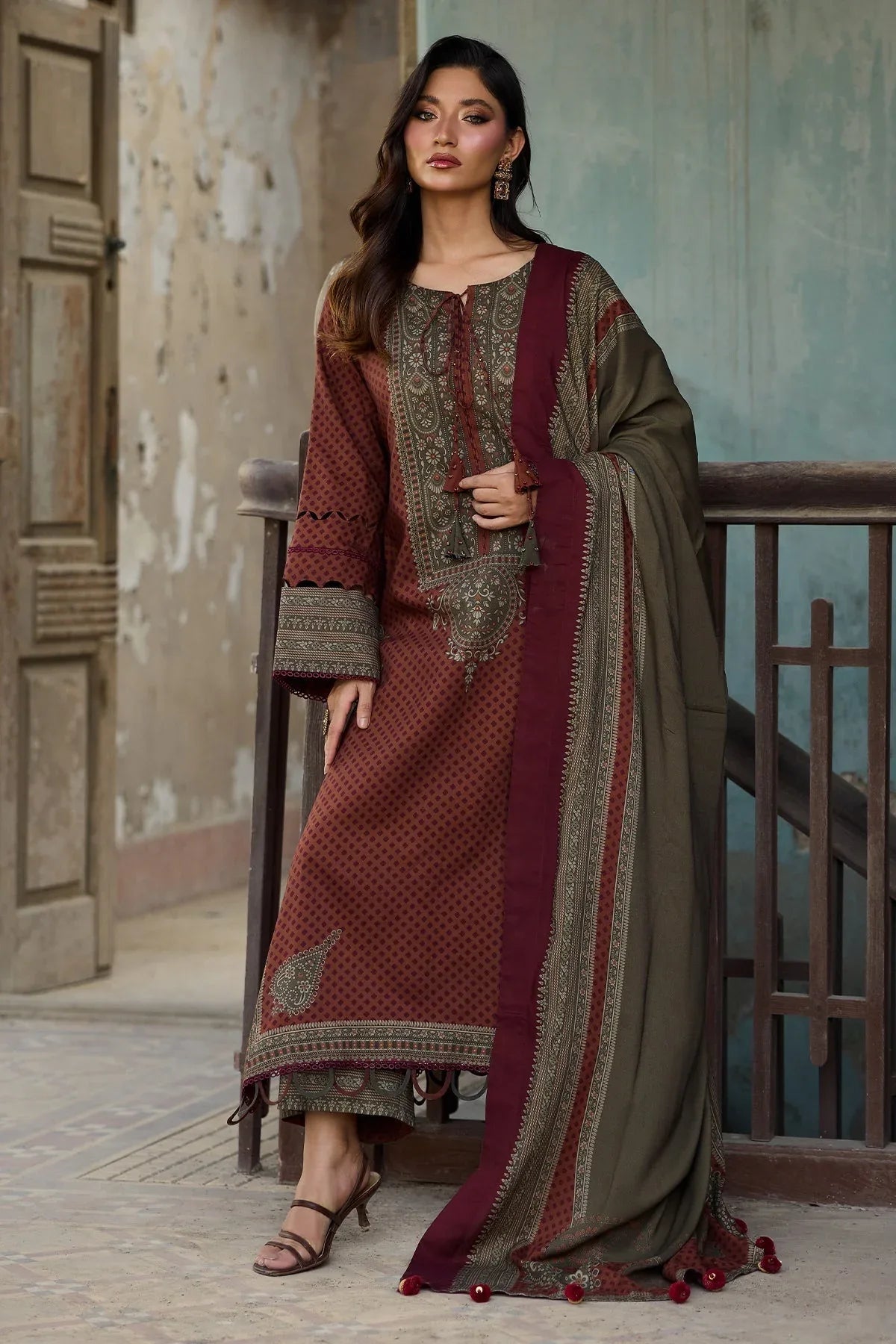 Charizma | C Prints Winter 25 | CPW5-25 - Aqsa Fabrics