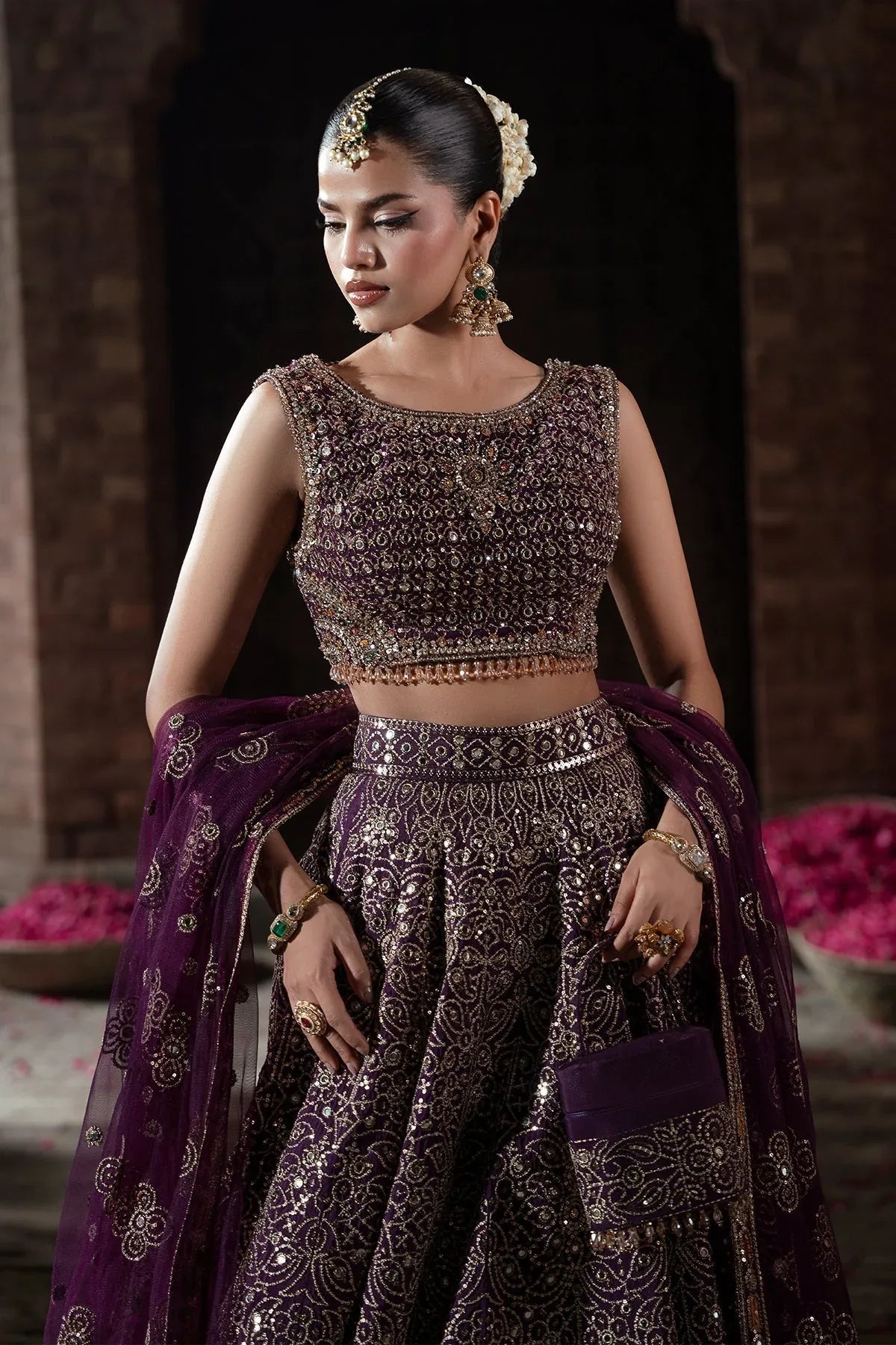 Mina Kashif | Virsa Wedding Formals | Zaree - Aqsa Fabrics