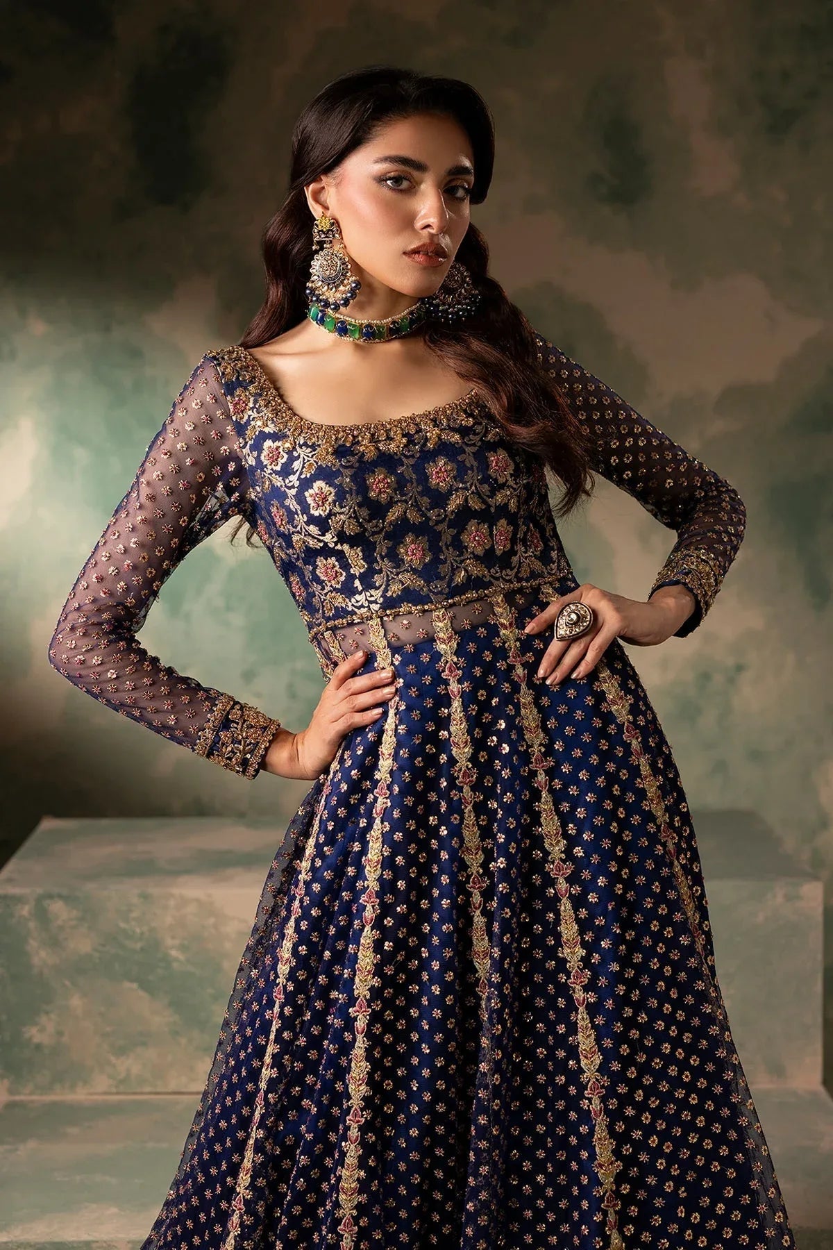 Mina Kashif | Noor Jahan Wedding Formals | Saboor - Aqsa Fabrics