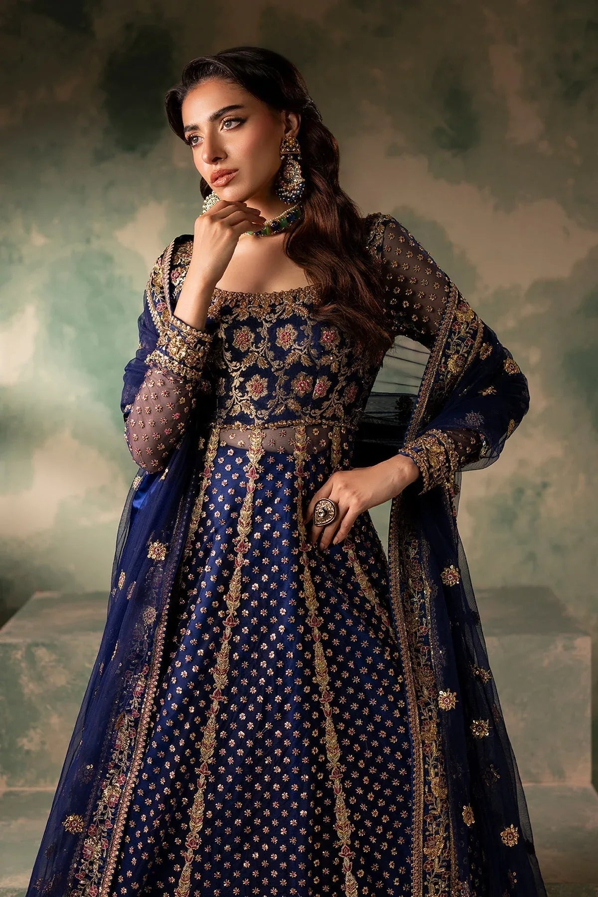 Mina Kashif | Noor Jahan Wedding Formals | Saboor - Aqsa Fabrics