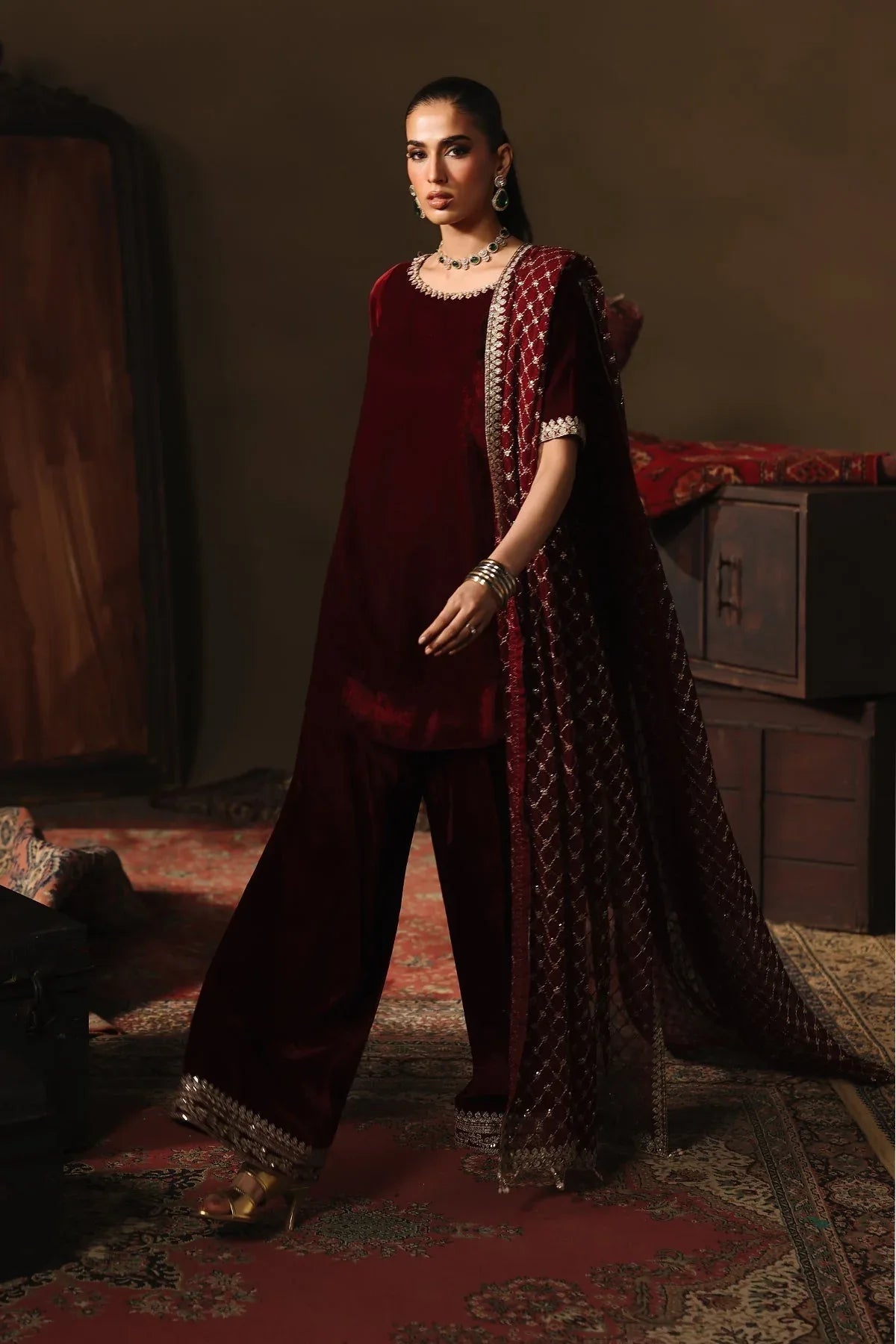 Charizma | Zeel Velvet 25 |  VVT-5-02 - Aqsa Fabrics