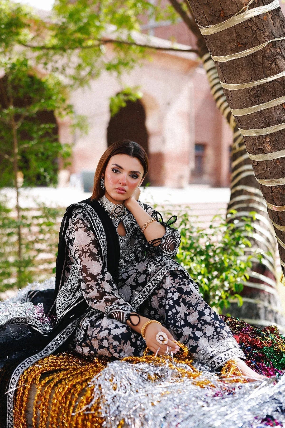 Charizma | Vasal Chiffon | VSL25-15 - Aqsa Fabrics