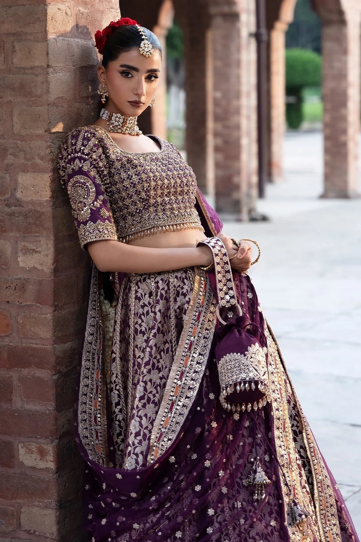Mina Kashif | Virsa Wedding Formals | Meeram - Aqsa Fabrics