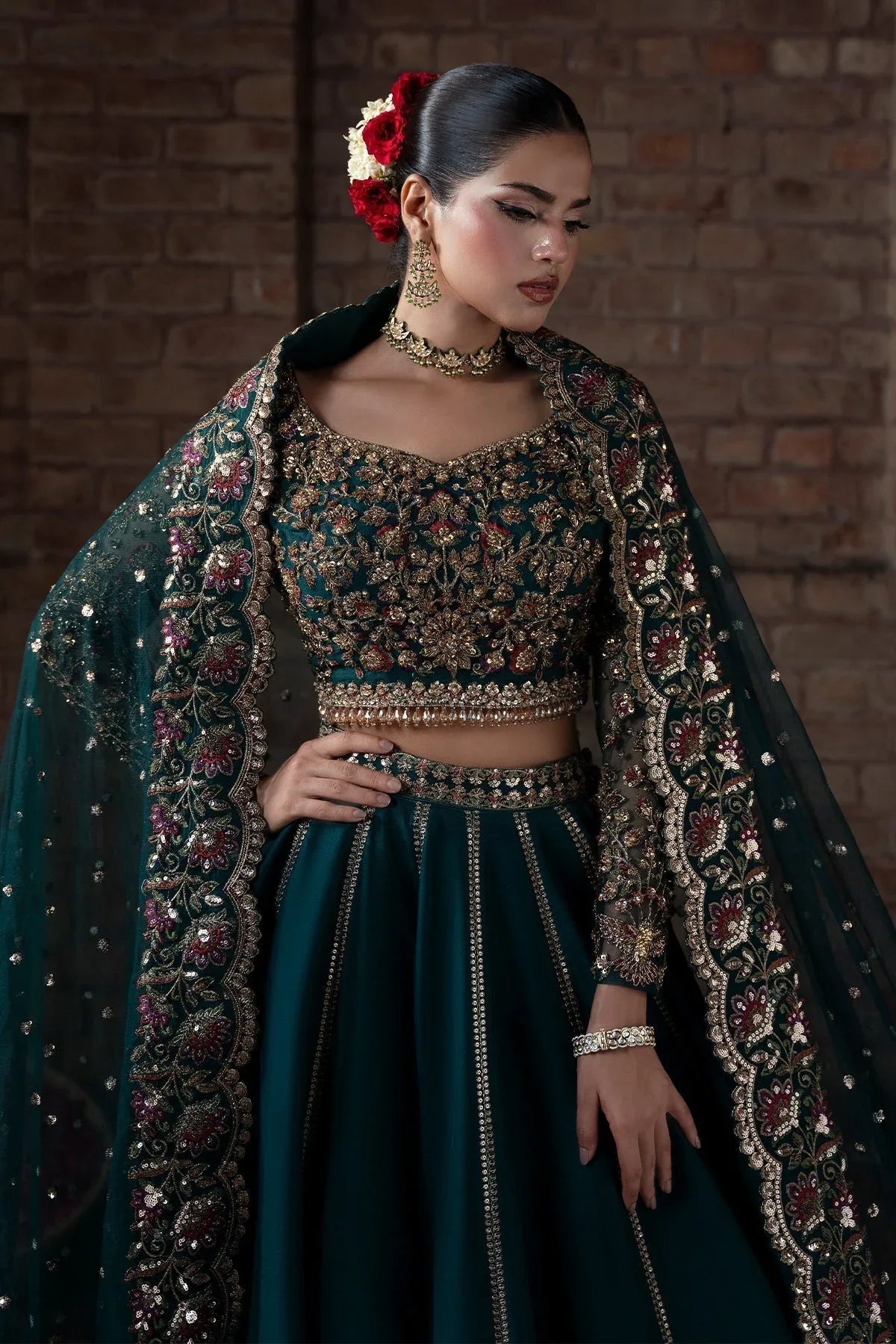 Mina Kashif | Virsa Wedding Formals | Fabiha - Aqsa Fabrics
