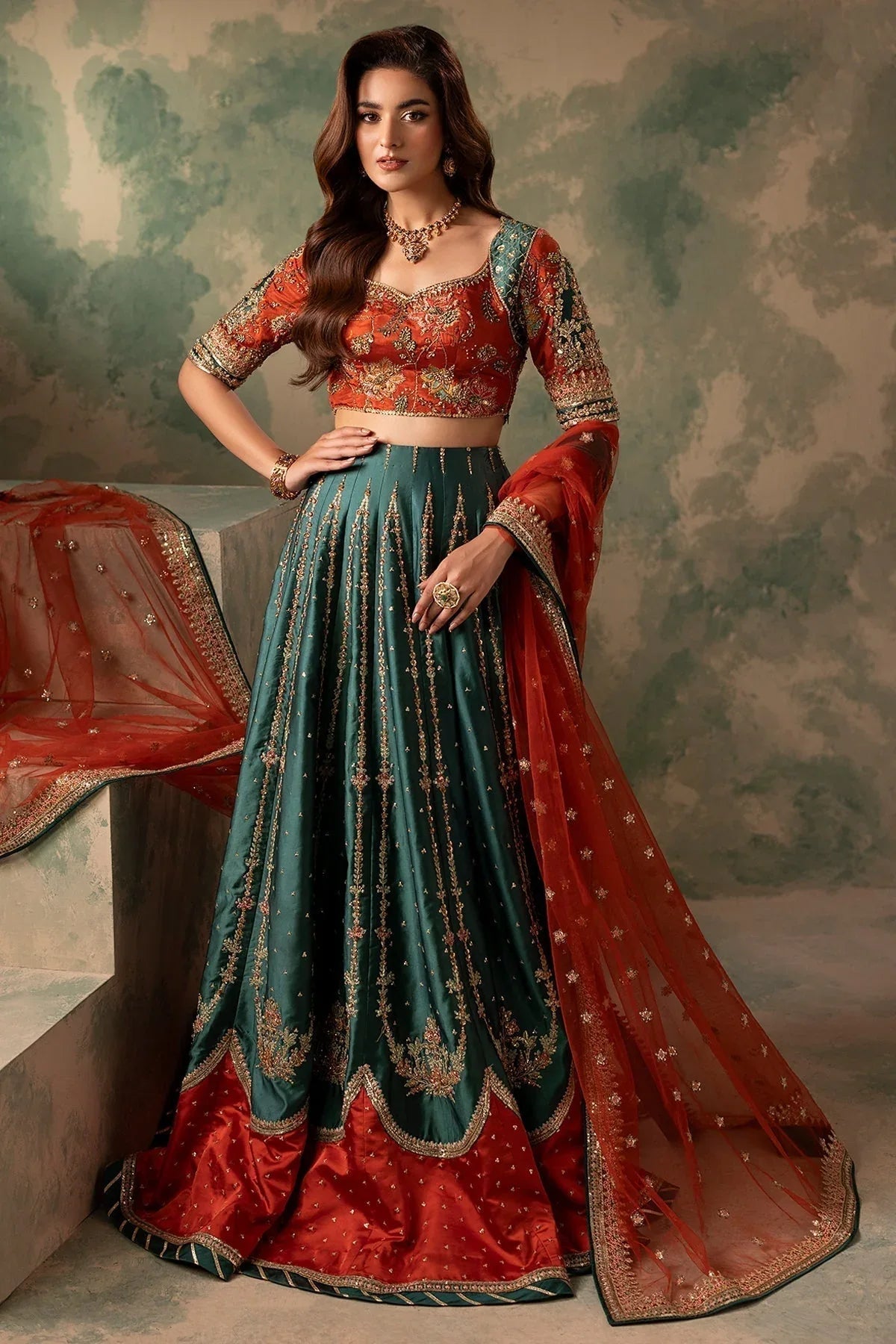 Mina Kashif | Noor Jahan Wedding Formals | Afroz - Aqsa Fabrics
