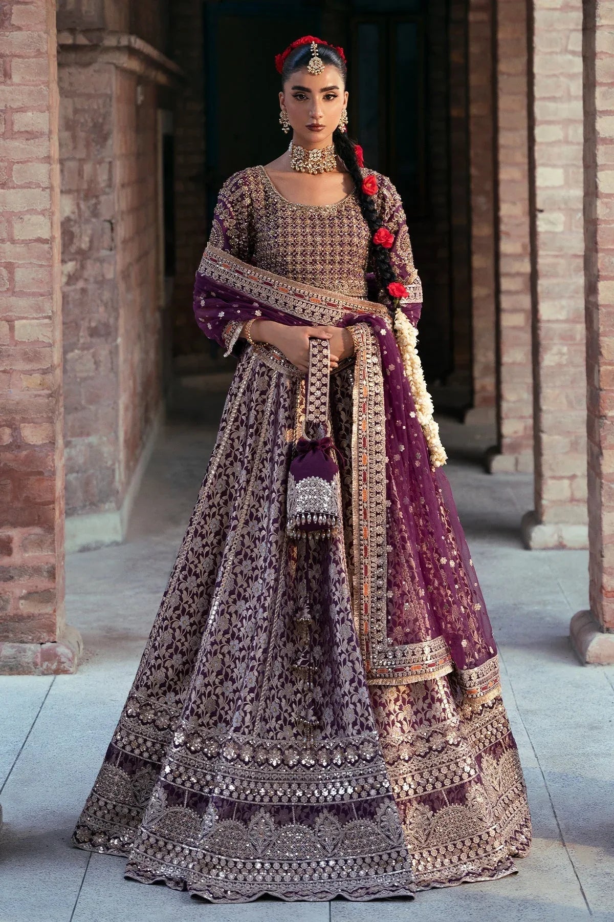 Mina Kashif | Virsa Wedding Formals | Meeram - Aqsa Fabrics