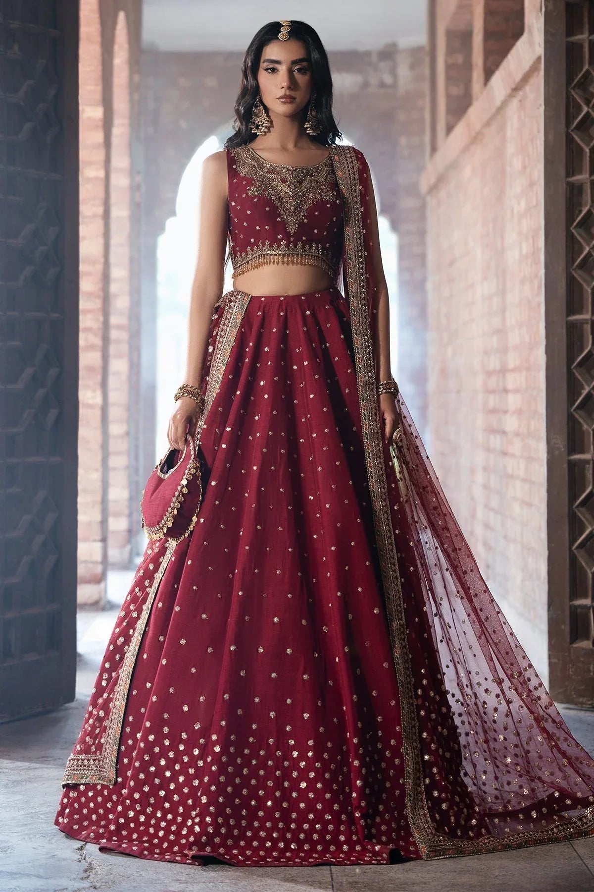 Mina Kashif | Virsa Wedding Formals | Sahiba - Aqsa Fabrics