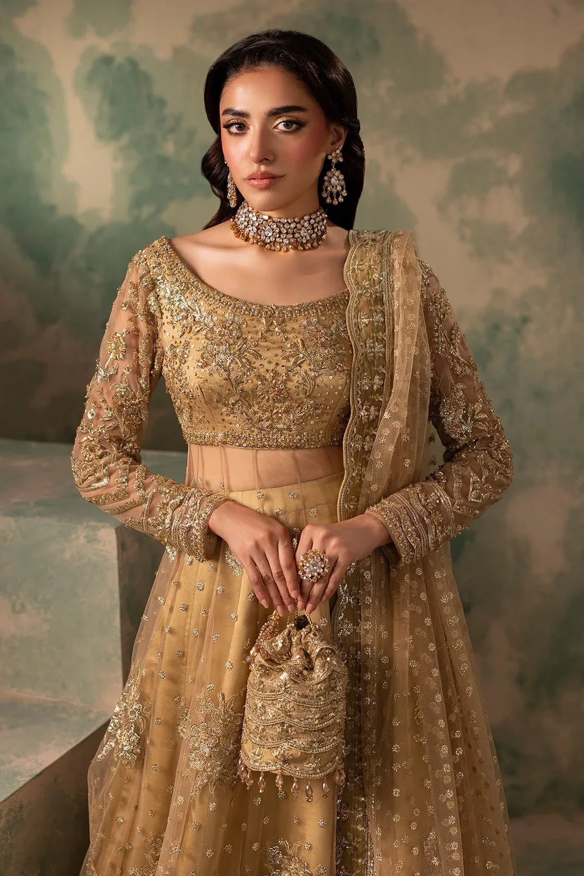Mina Kashif | Noor Jahan Wedding Formals | Sajal - Aqsa Fabrics