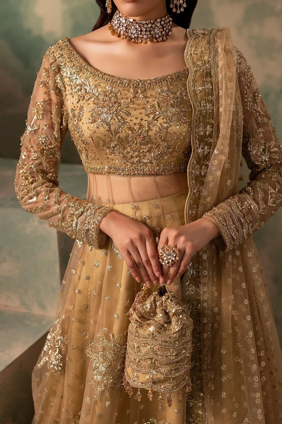 Mina Kashif | Noor Jahan Wedding Formals | Sajal - Aqsa Fabrics
