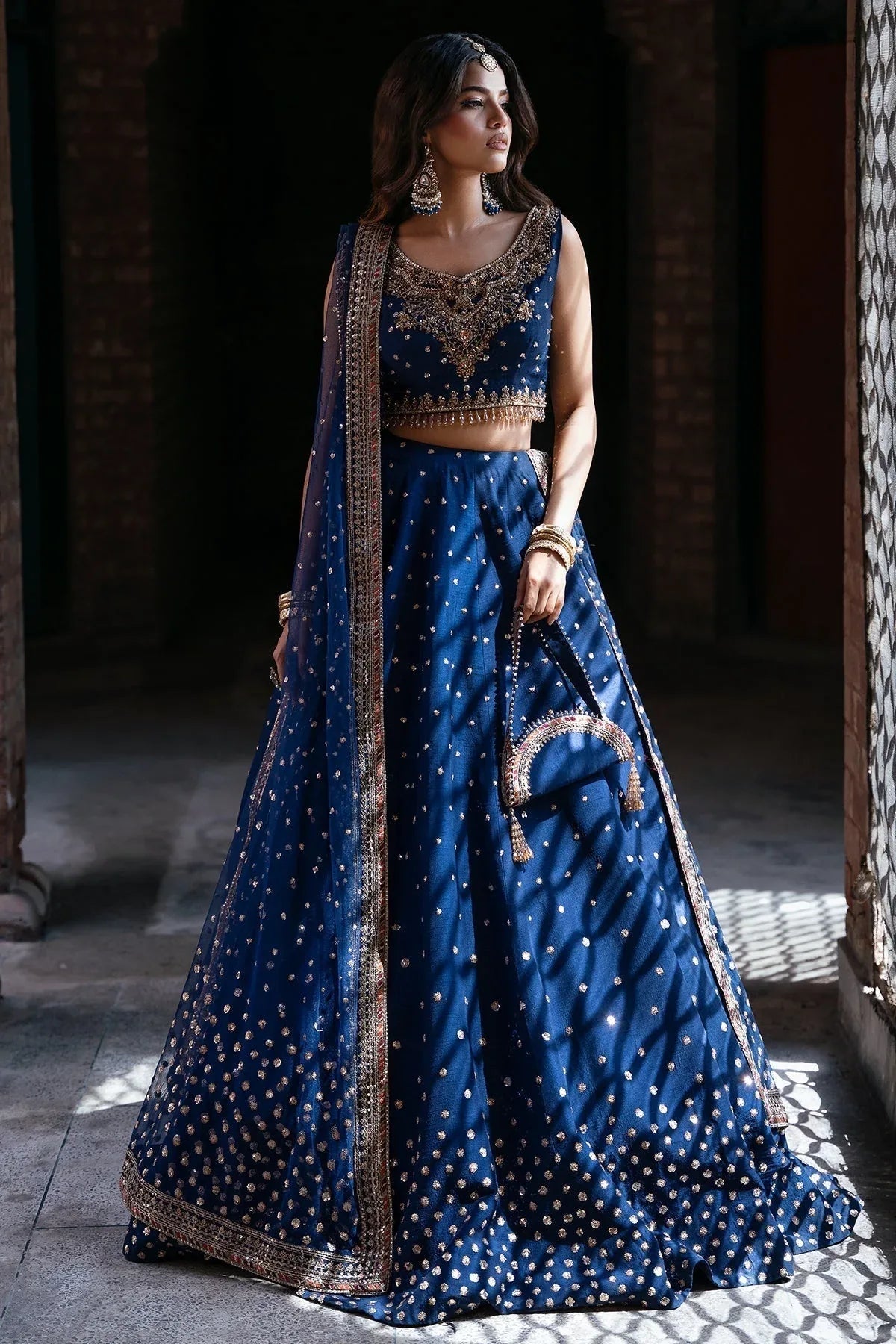 Mina Kashif | Virsa Wedding Formals | Naqsh - Aqsa Fabrics