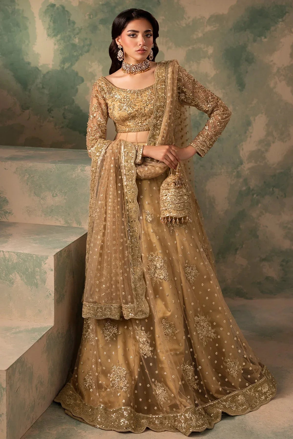 Mina Kashif | Noor Jahan Wedding Formals | Sajal - Aqsa Fabrics