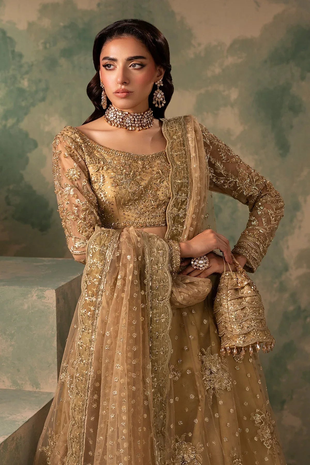 Mina Kashif | Noor Jahan Wedding Formals | Sajal - Aqsa Fabrics