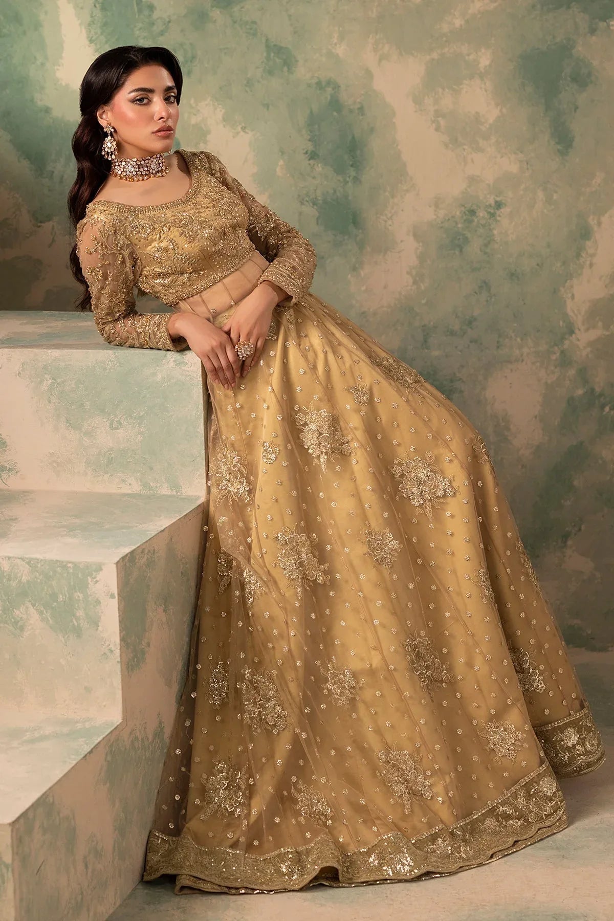 Mina Kashif | Noor Jahan Wedding Formals | Sajal - Aqsa Fabrics