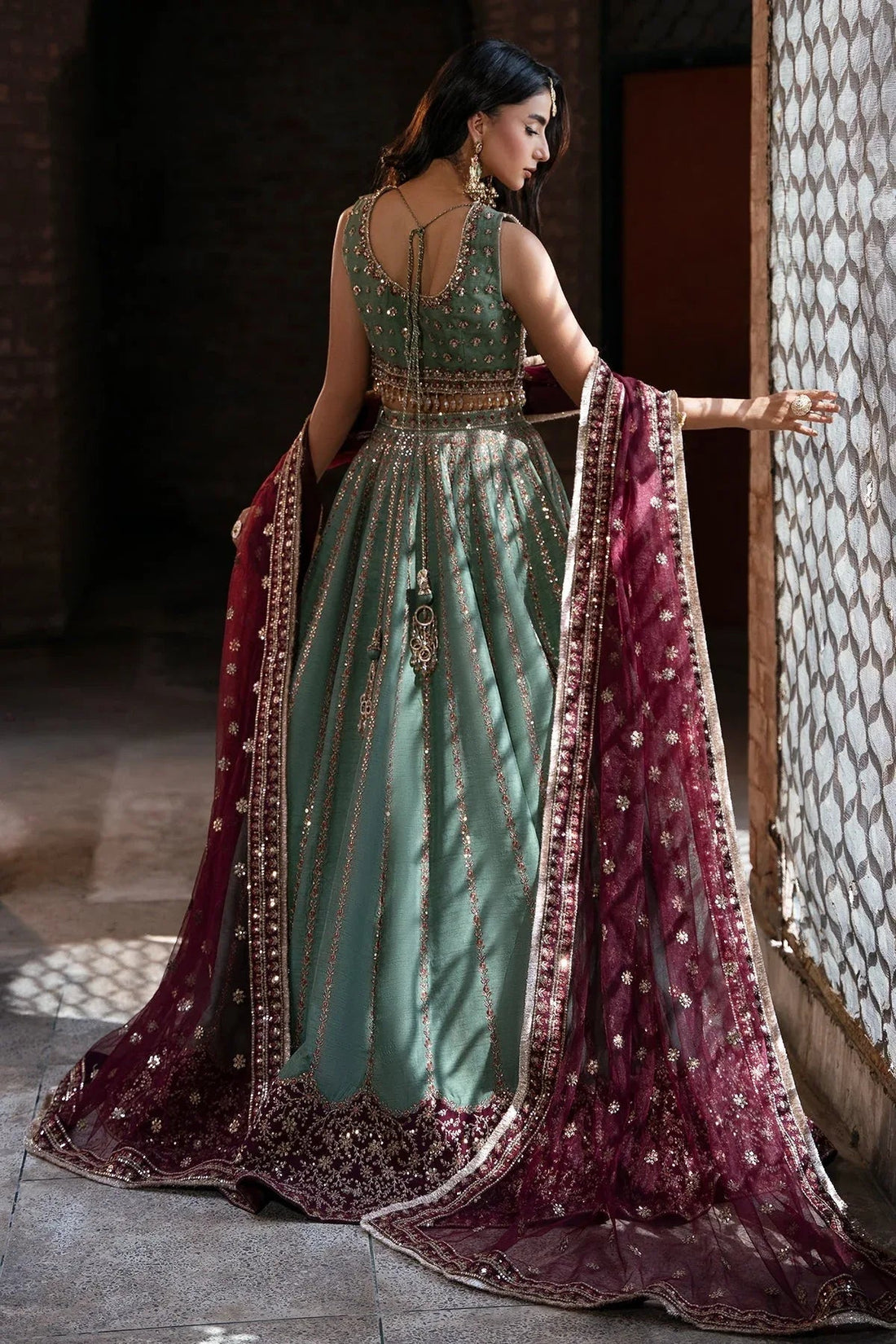 Mina Kashif | Virsa Wedding Formals | Noor-e-saba - Aqsa Fabrics