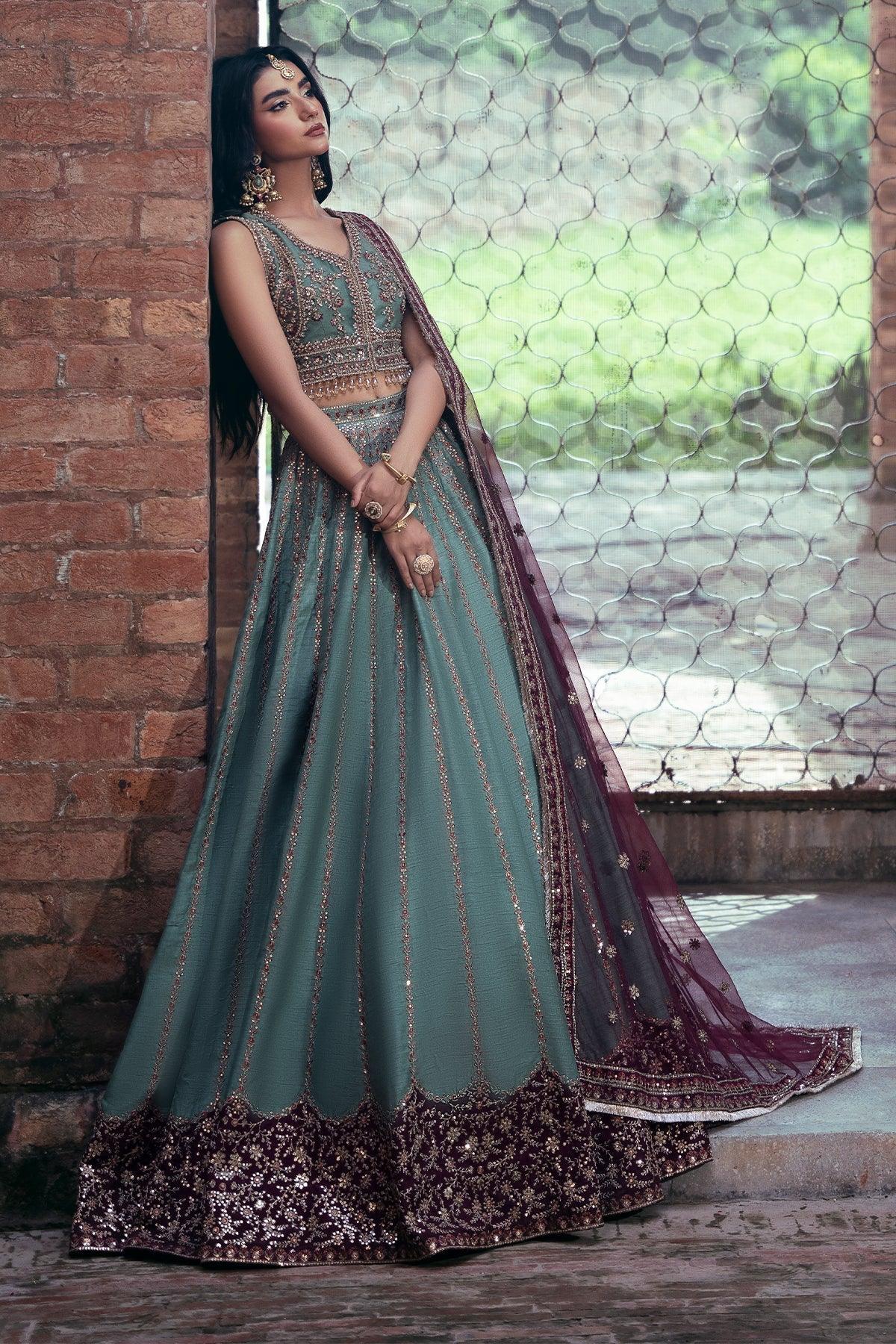 Mina Kashif | Virsa Wedding Formals | Noor-e-saba - Aqsa Fabrics