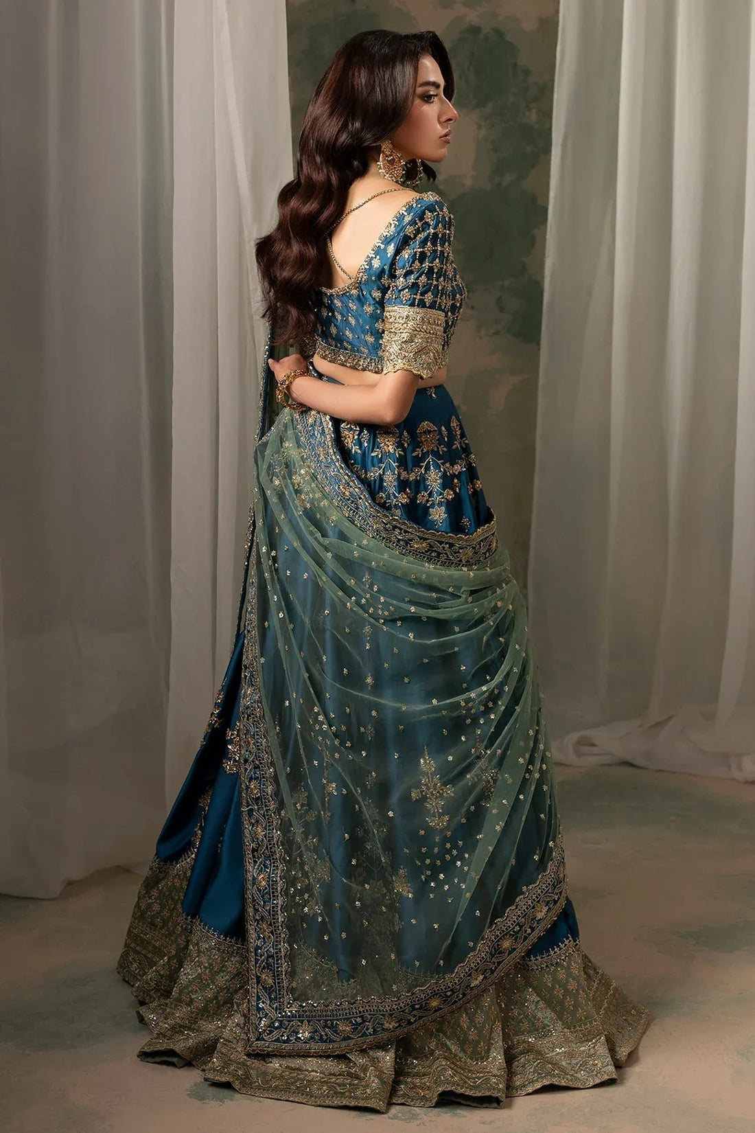 Mina Kashif | Noor Jahan Wedding Formals | Gulroze - Aqsa Fabrics