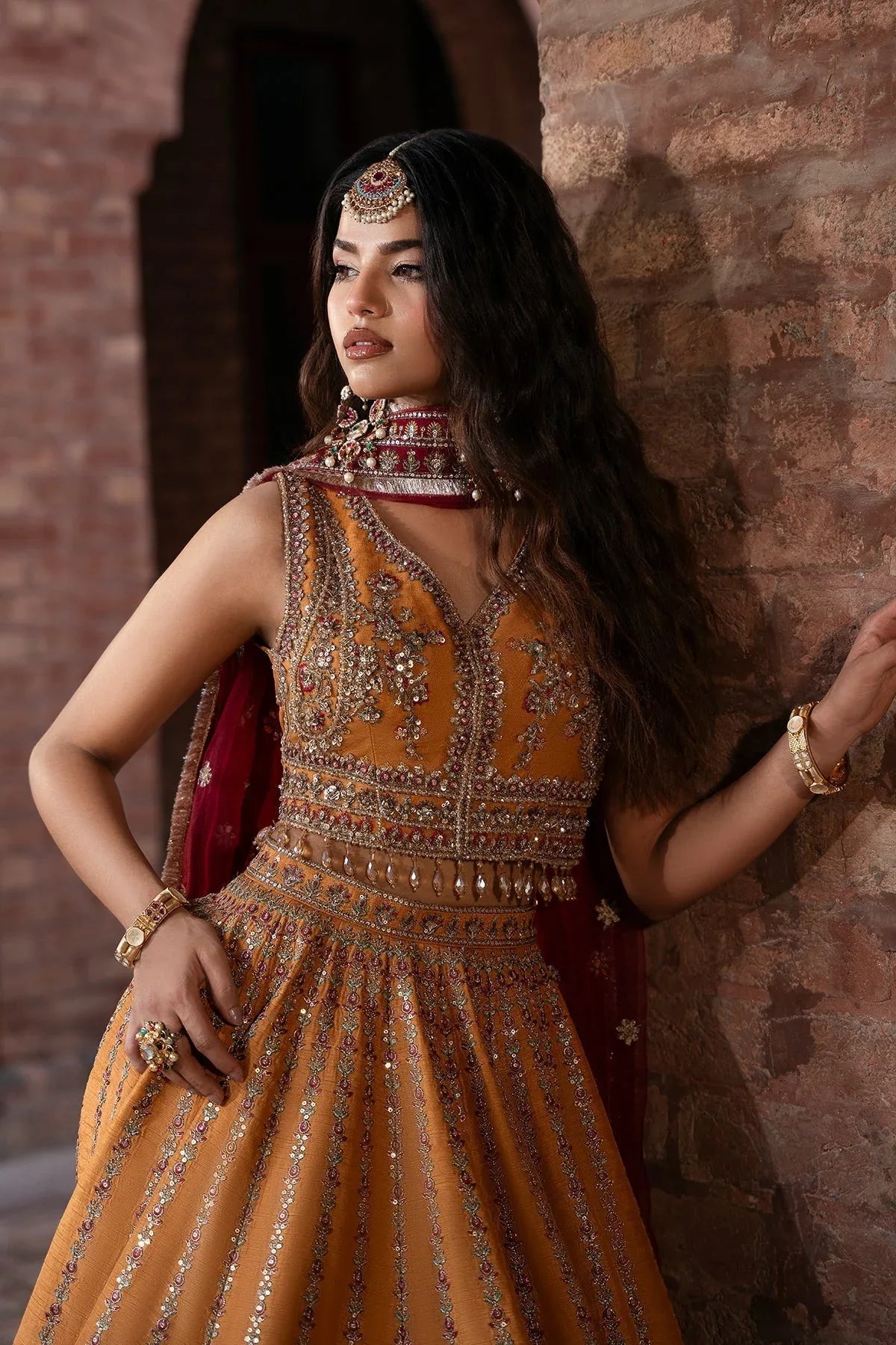 Mina Kashif | Virsa Wedding Formals | Momal - Aqsa Fabrics