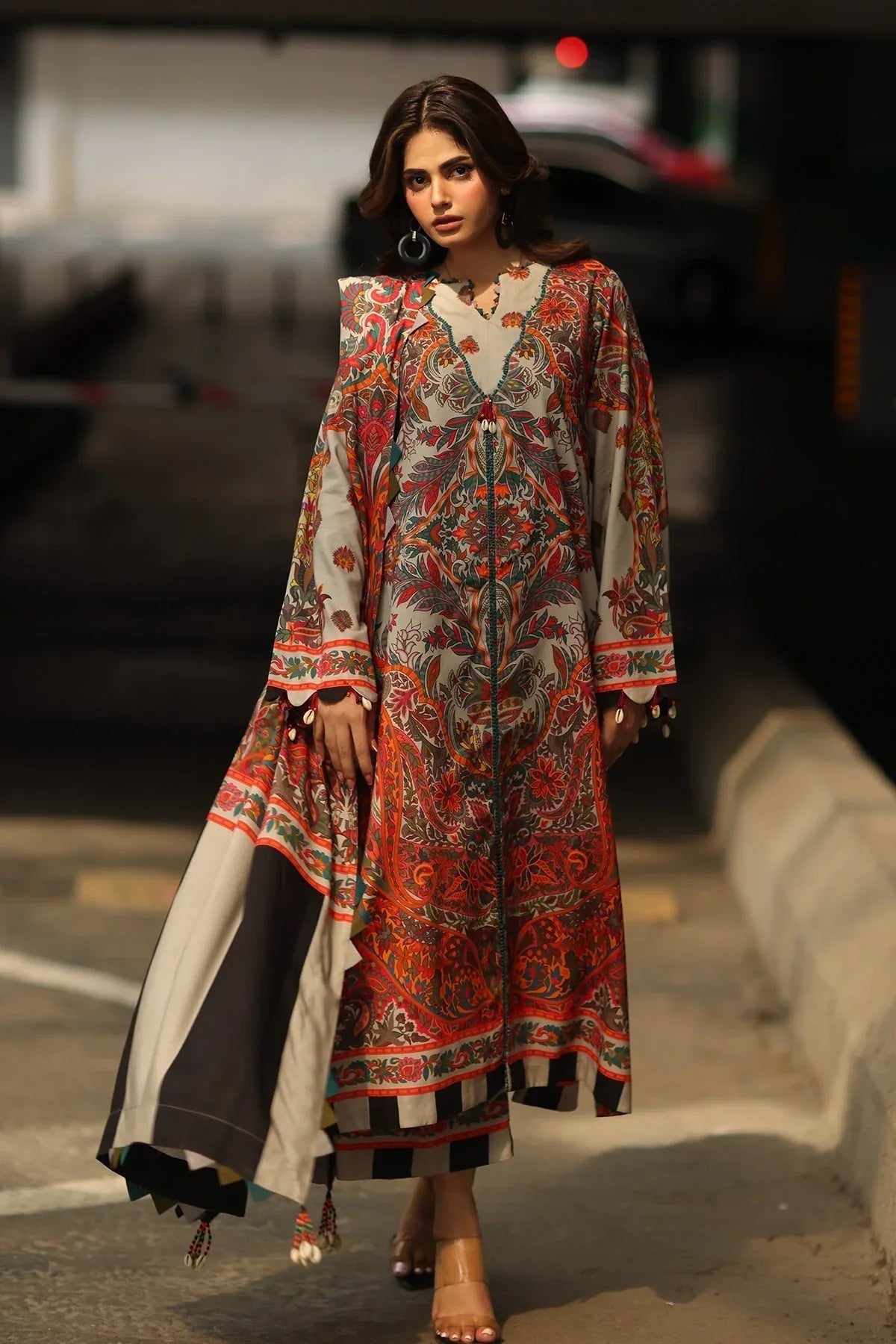 Charizma | C Prints Winter 25 | CPW5-12 - Aqsa Fabrics