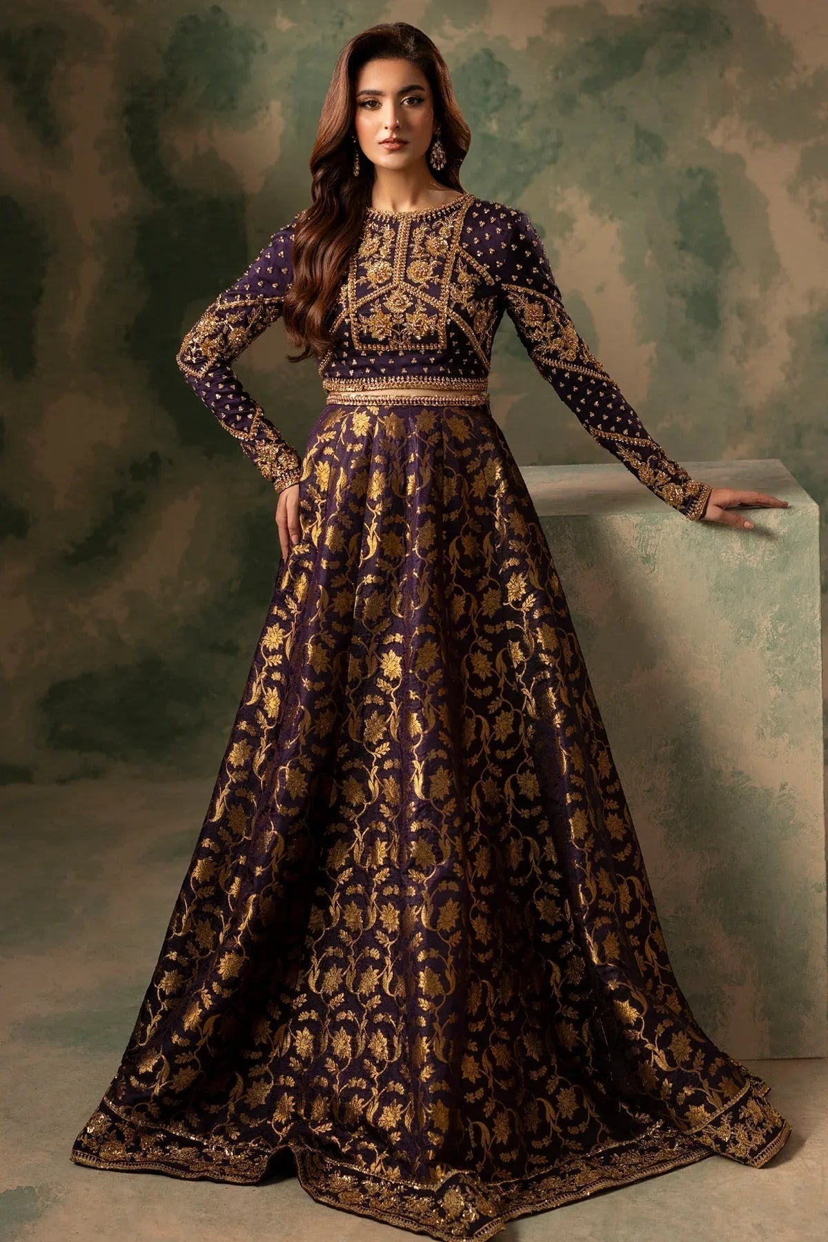 Mina Kashif | Noor Jahan Wedding Formals | Daneer - Aqsa Fabrics