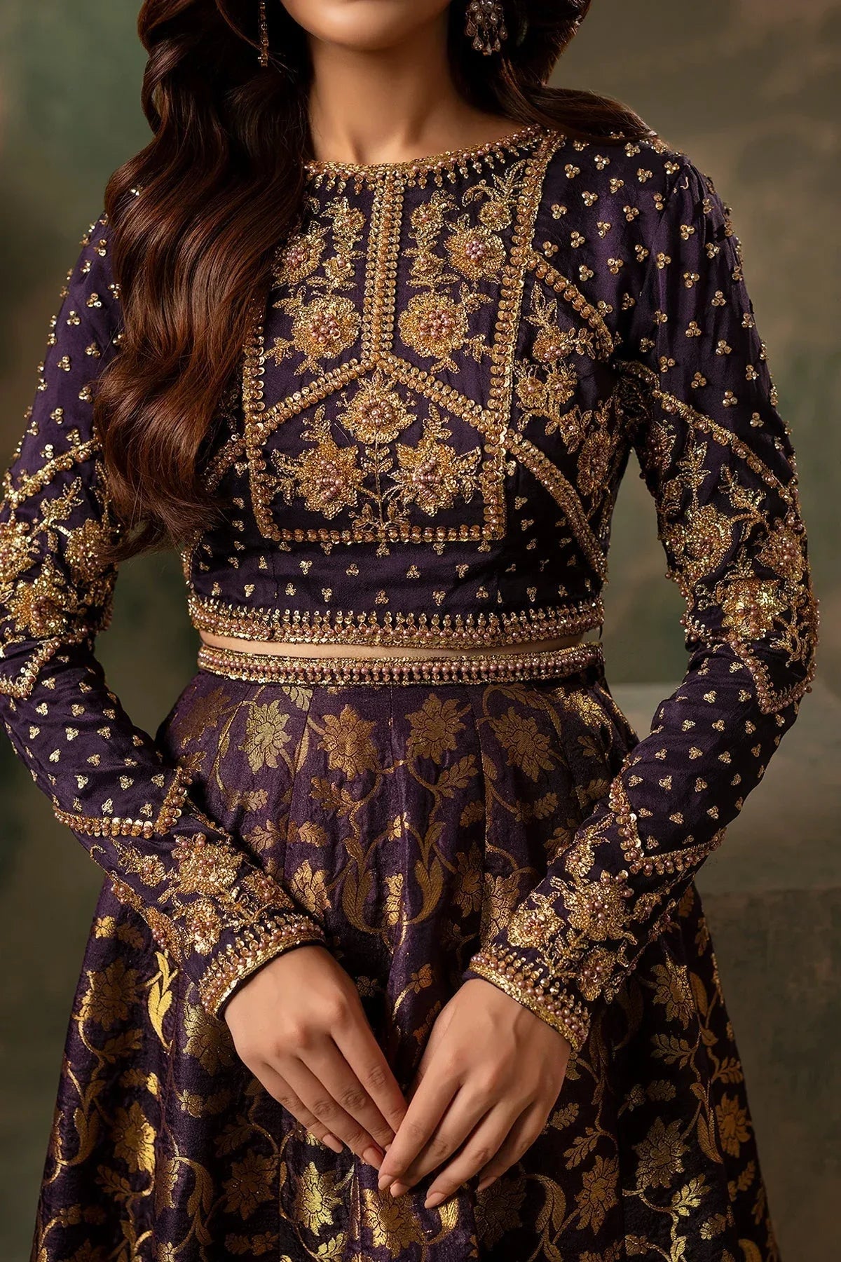 Mina Kashif | Noor Jahan Wedding Formals | Daneer - Aqsa Fabrics
