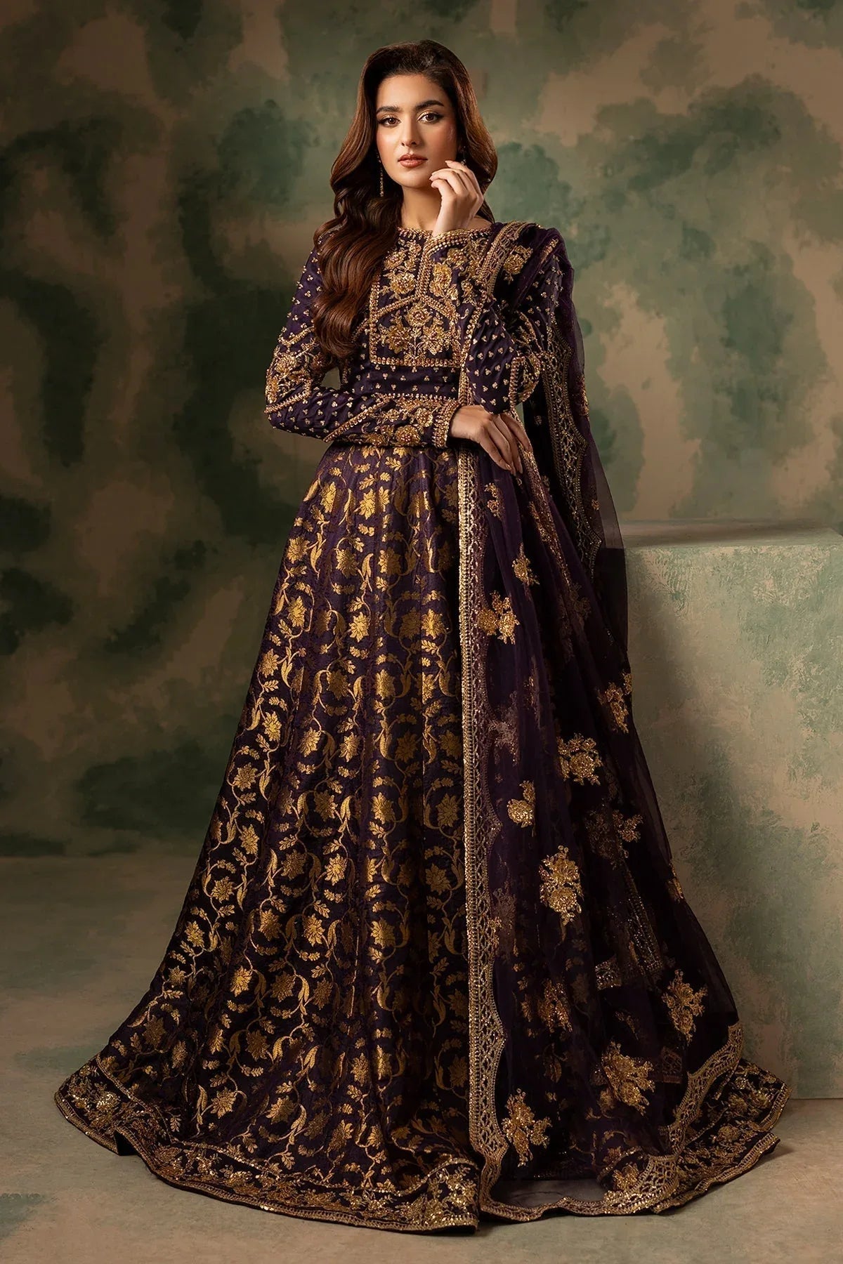 Mina Kashif | Noor Jahan Wedding Formals | Daneer - Aqsa Fabrics