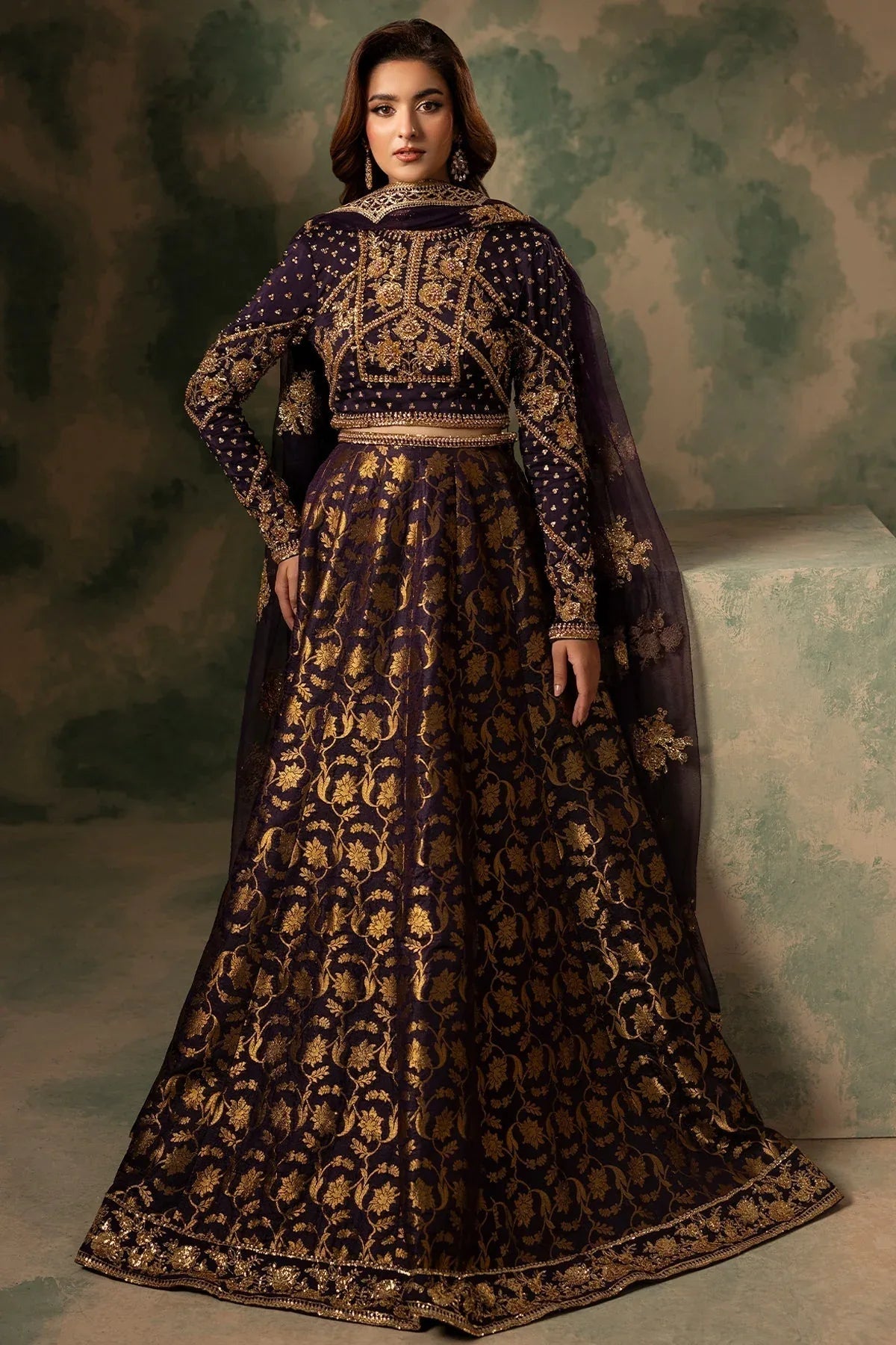 Mina Kashif | Noor Jahan Wedding Formals | Daneer - Aqsa Fabrics