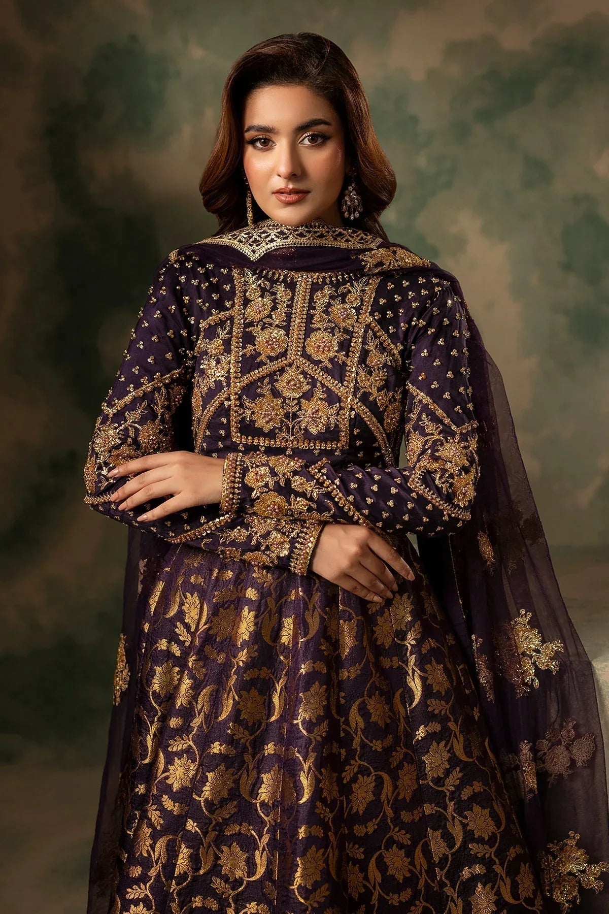 Mina Kashif | Noor Jahan Wedding Formals | Daneer - Aqsa Fabrics