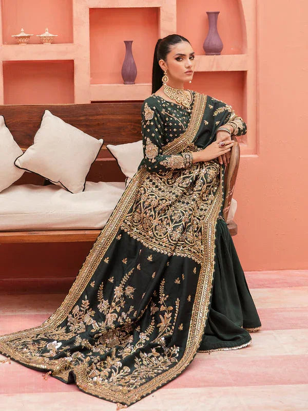 Gulaal | Wedding Formals | GL-WS-22V1-33 (SHIRT AND GHARARA) - Aqsa Fabrics